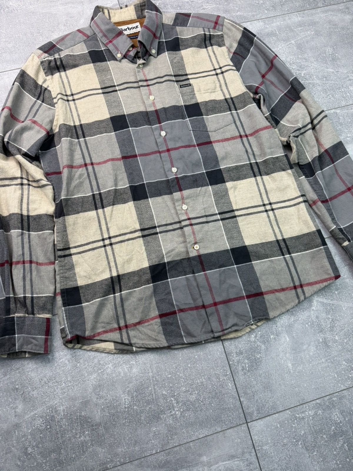 Barbour Barbour Patterned Check Shirt Size US L / EU 52-54 / 3 - 4 Thumbnail