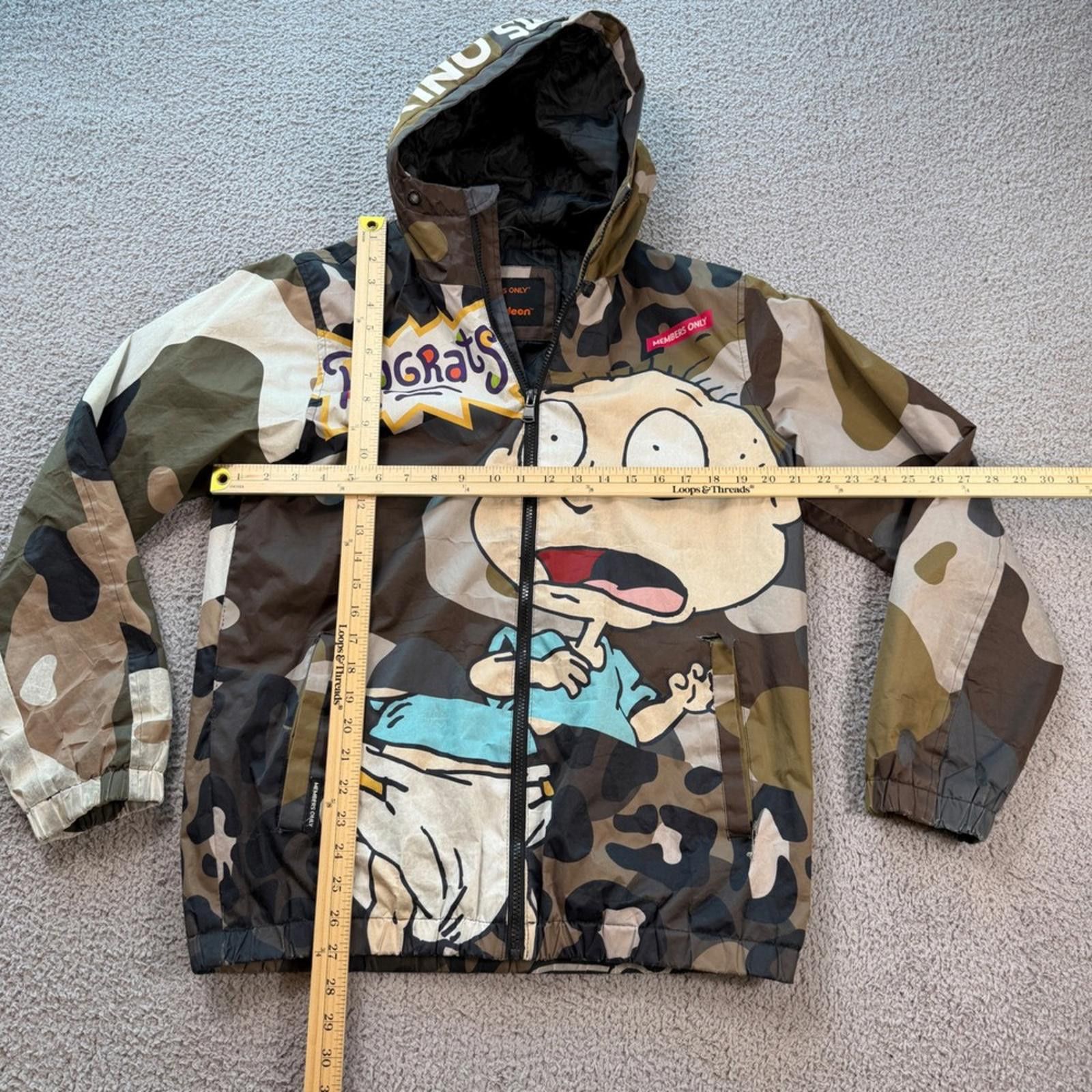 Members Only Members Only x Nickelodeon Rugrats Camo Hooded Jacket Tommy Size US S / EU 44-46 / 1 - 3 Thumbnail