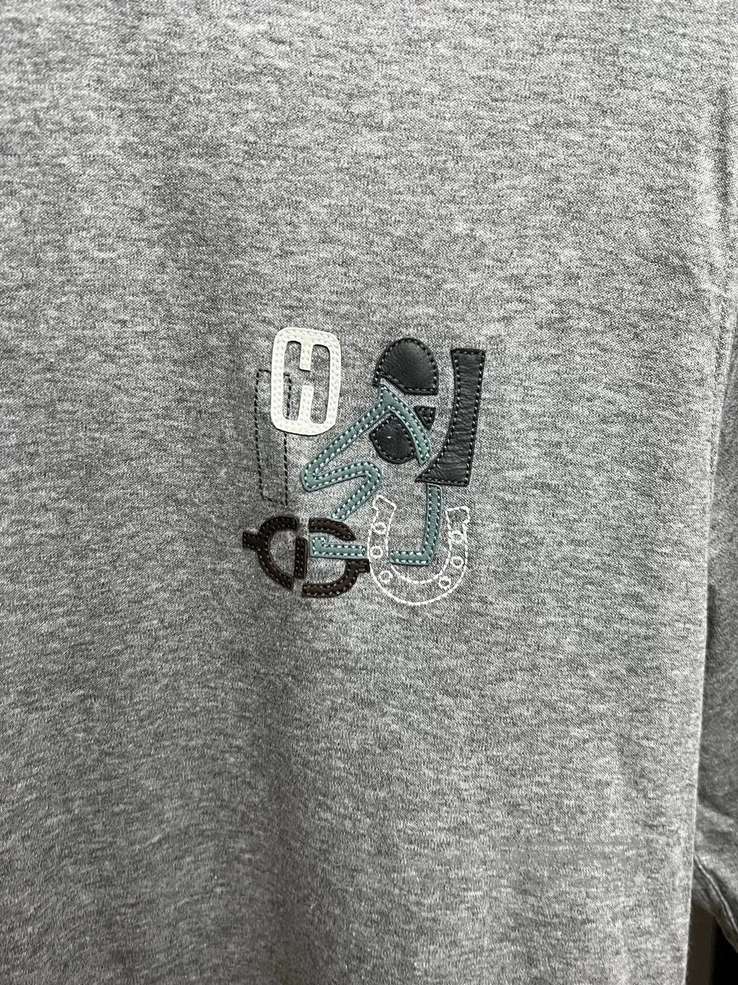 Hermes hermes gray short sleeve top. Size US S / EU 44-46 / 1 - 3 Thumbnail