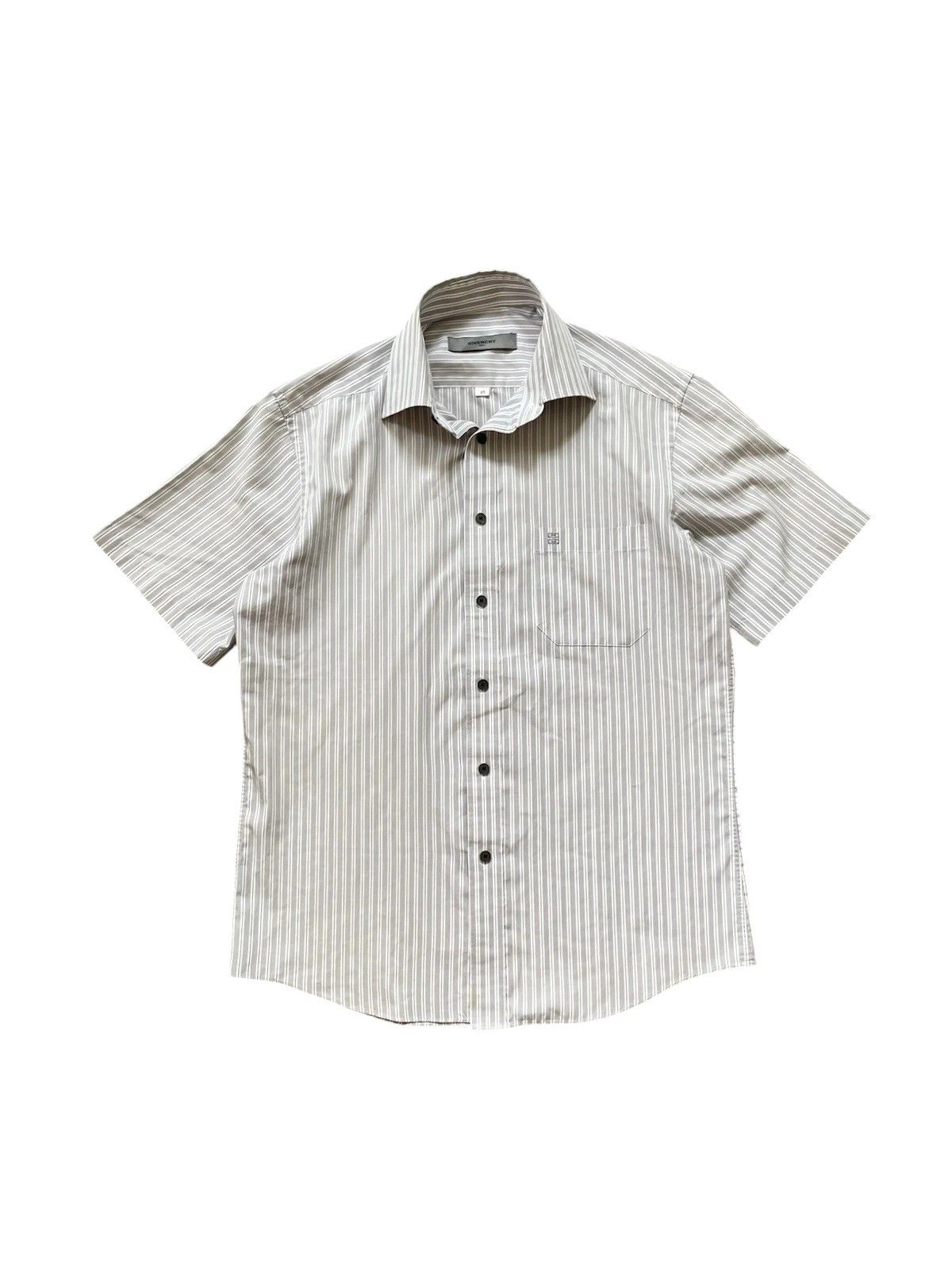 Givenchy Vintage Givenchy Striped Shirt Size US M / EU 48-50 / 2 - 1 Thumbnail