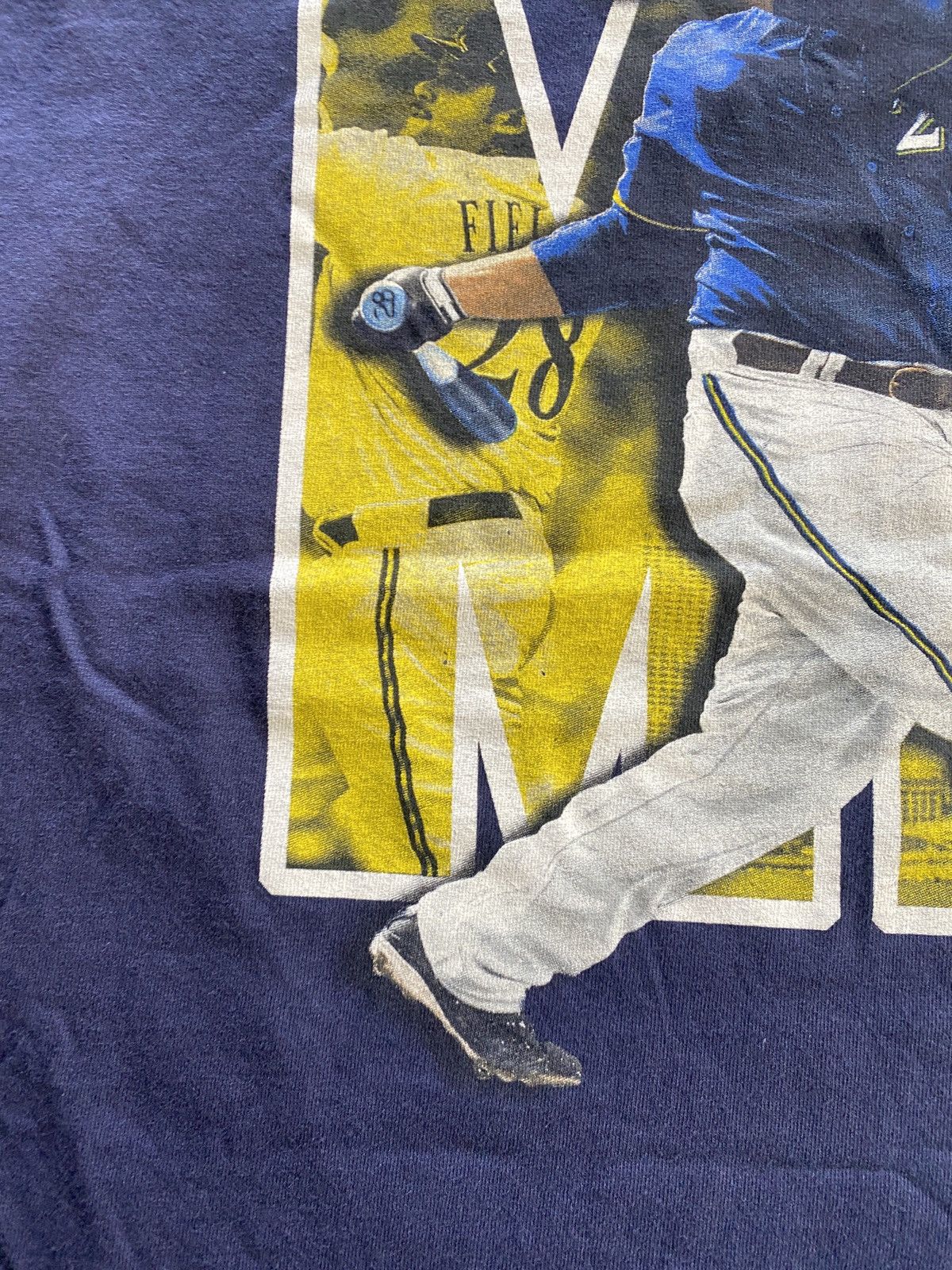 Delta 2008 Prince Fielder Milwaukee Brewers Tee Size US L / EU 52-54 / 3 - 7 Thumbnail