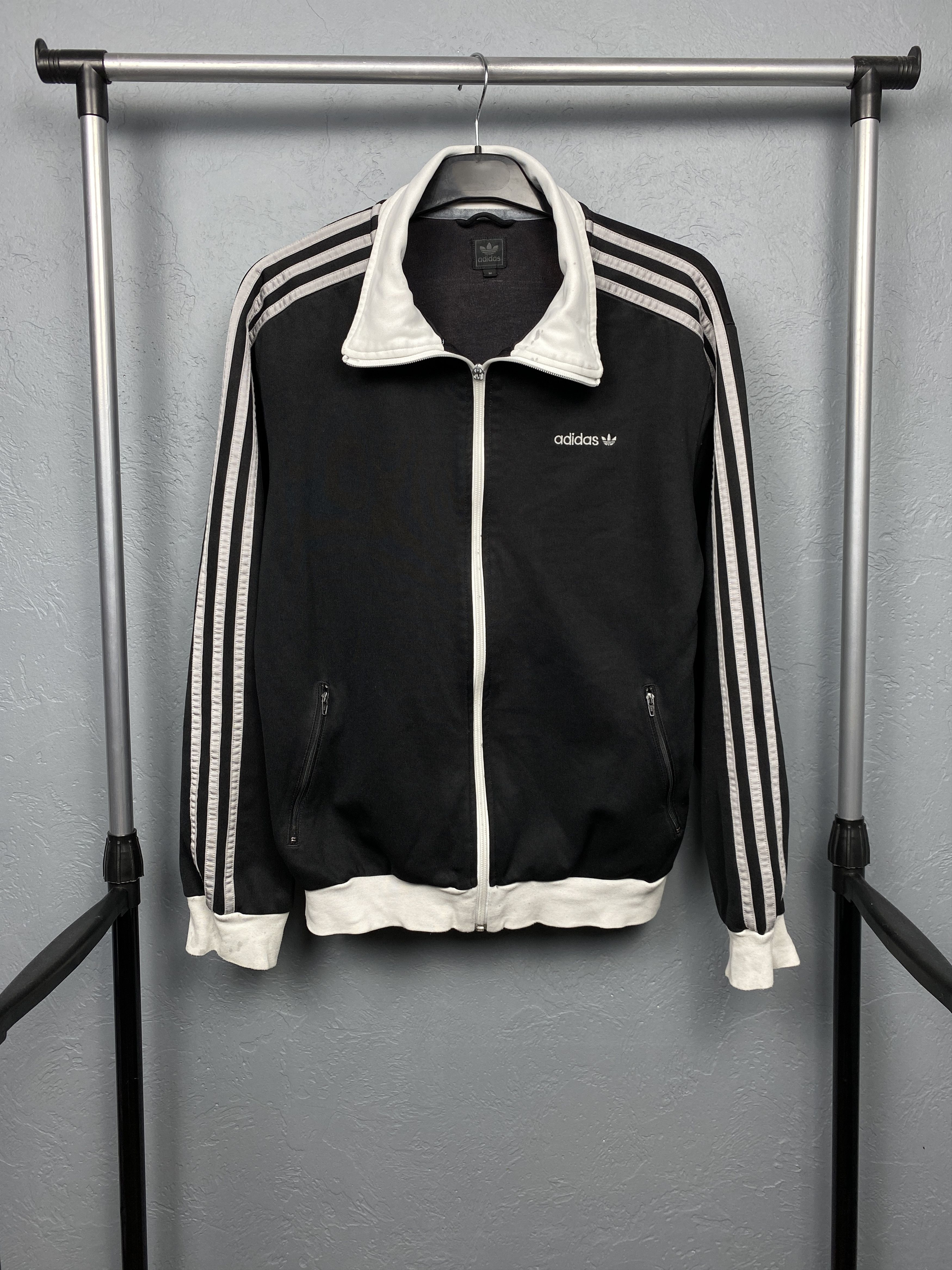 Adidas × Vintage Adidas Vintage Mens Track Top Jacket Size US M / EU 48-50 / 2 - 1 Thumbnail