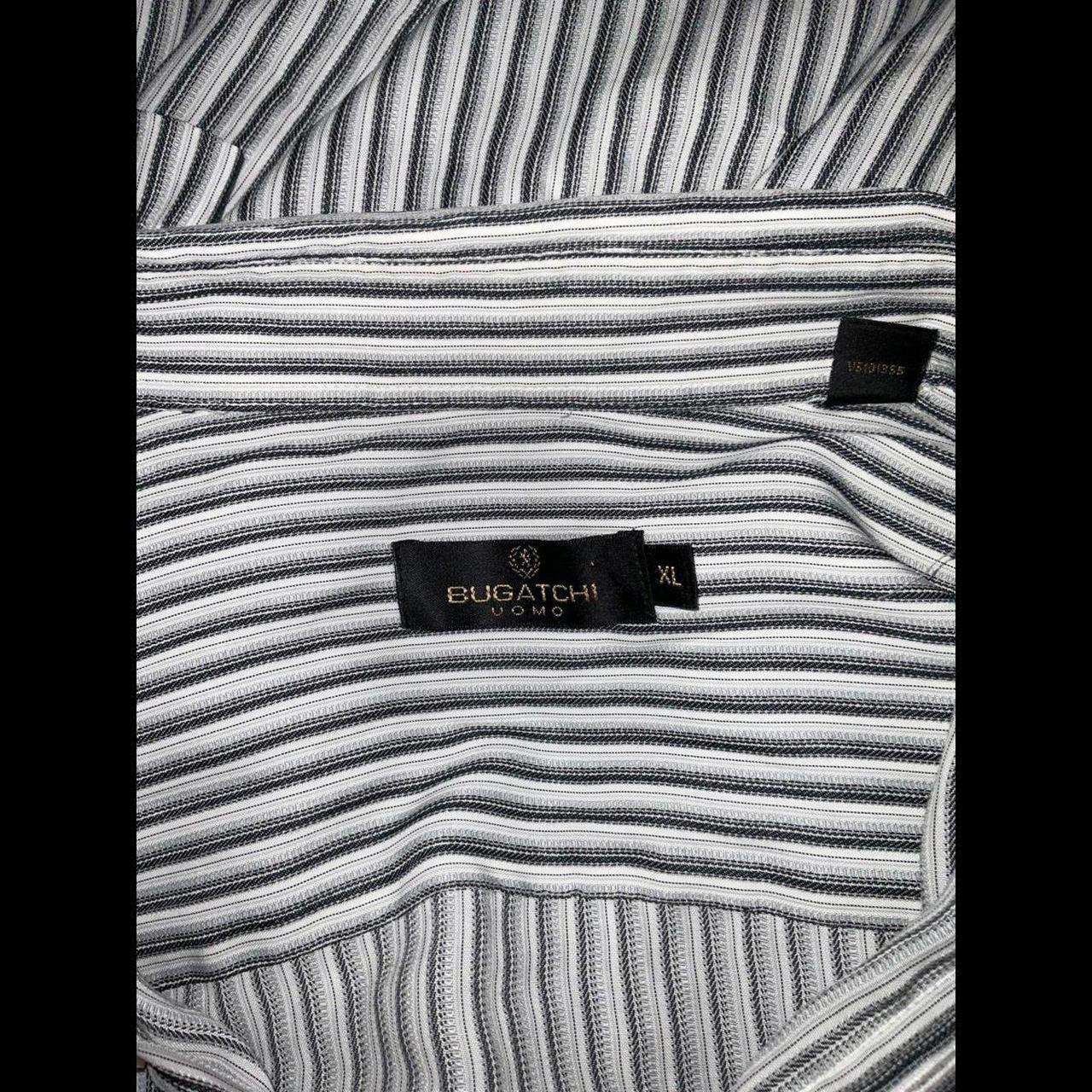 BUGATCHI Mens Used Size Xl Black 9b6e Size US XL / EU 56 / 4 - 2 Thumbnail