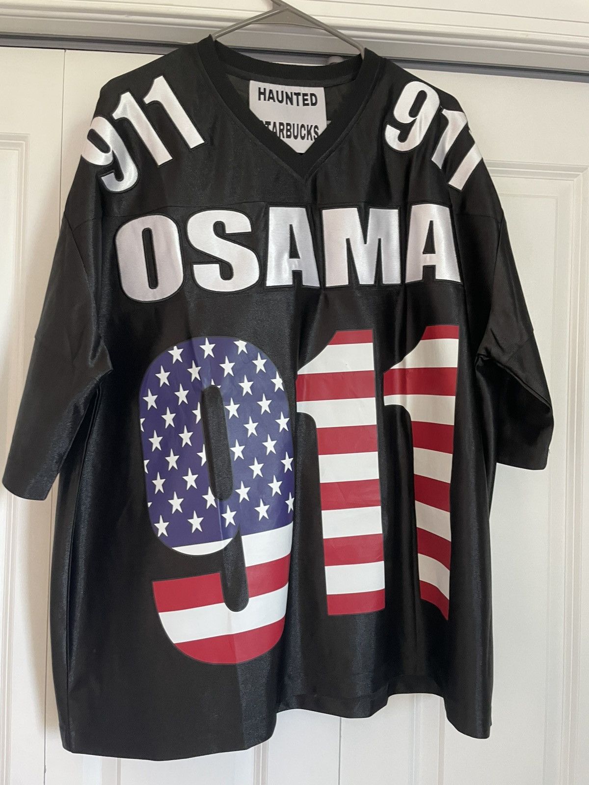 Haunted Starbucks Haunted Starbucks Osama Bin Laden 911 Jersey Size US L / EU 52-54 / 3 - 1 Thumbnail