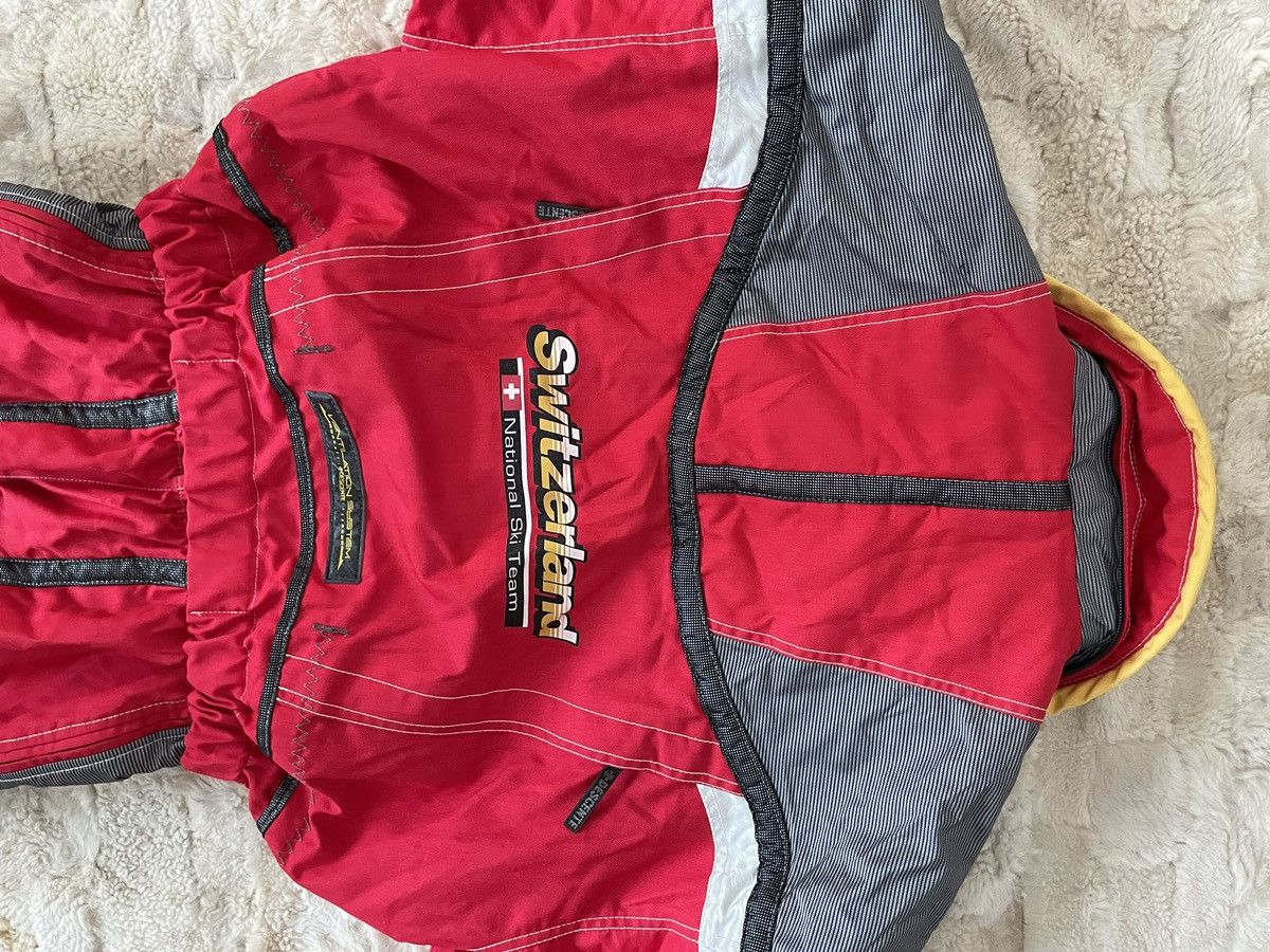 Descente Descente 90s Swiss National Ski Team One-Piece Ski Suit Size 52L - 14 Thumbnail