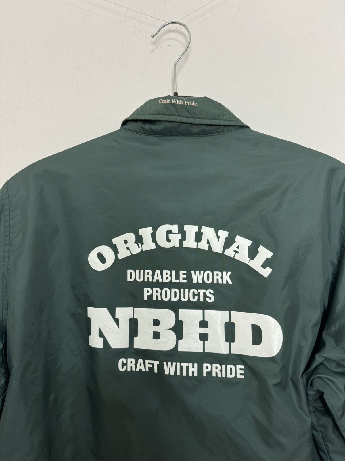Neighborhood NEIGHBORHOOD Japan Workwear Coach Jacket OG NBHD Green Size US M / EU 48-50 / 2 - 7 Thumbnail