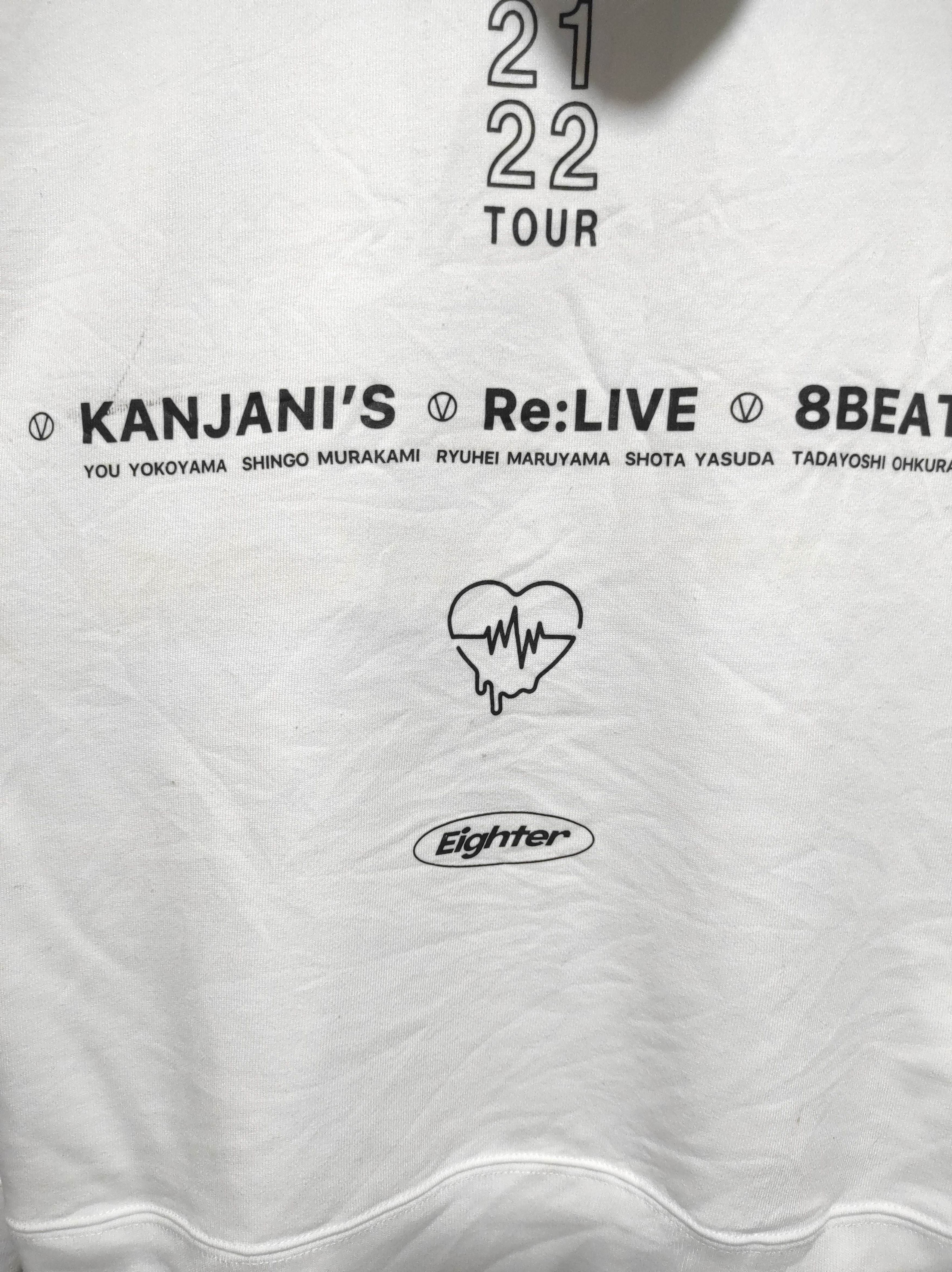 Band Tees Kanjani 8 Beat Tour Fur Hoodie IfSixWasNine LGB style white Size US M / EU 48-50 / 2 - 14 Thumbnail