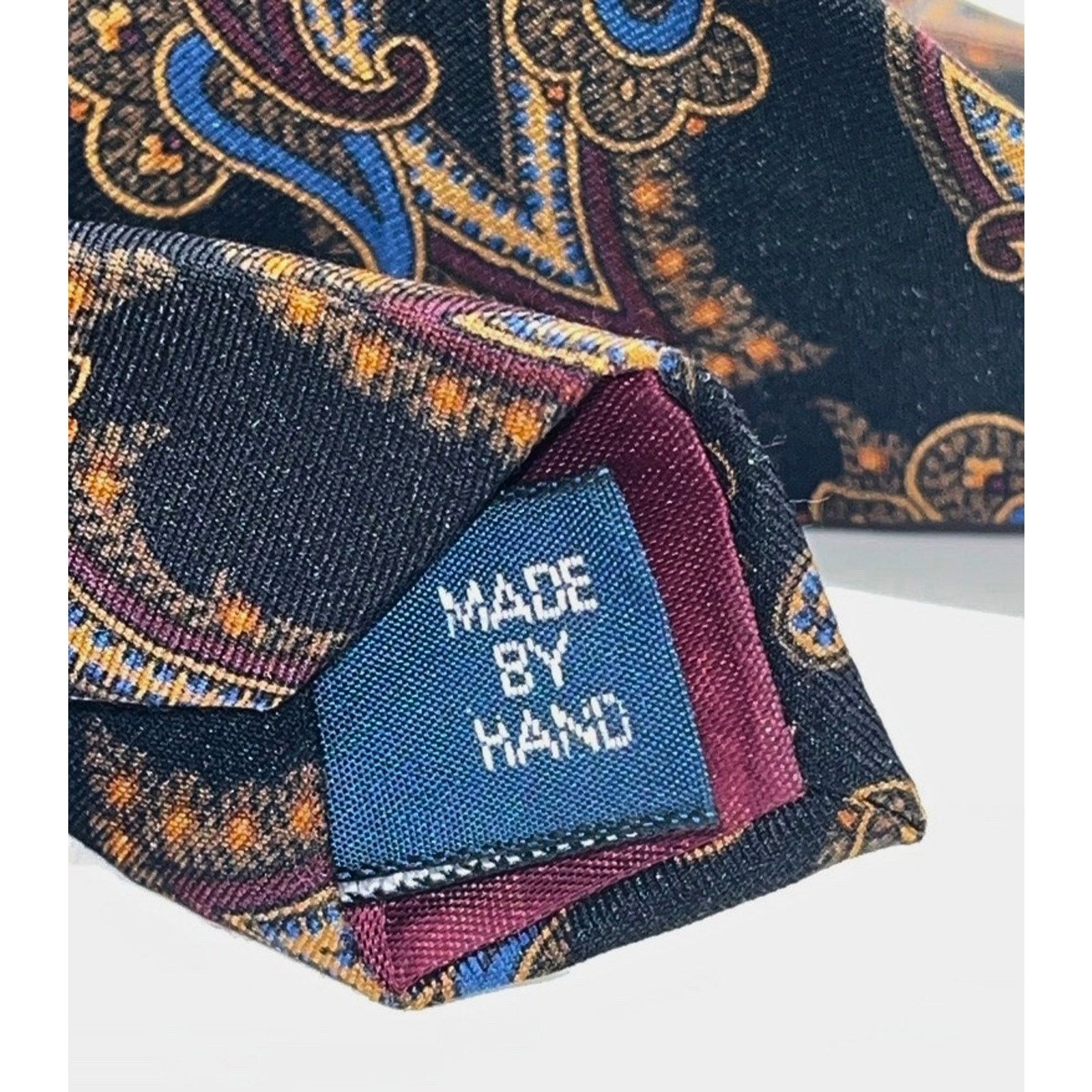 Polo Ralph Lauren Polo Ralph Lauren Paisley Silk Tie Handmade USA Vintage Size ONE SIZE - 8 Thumbnail