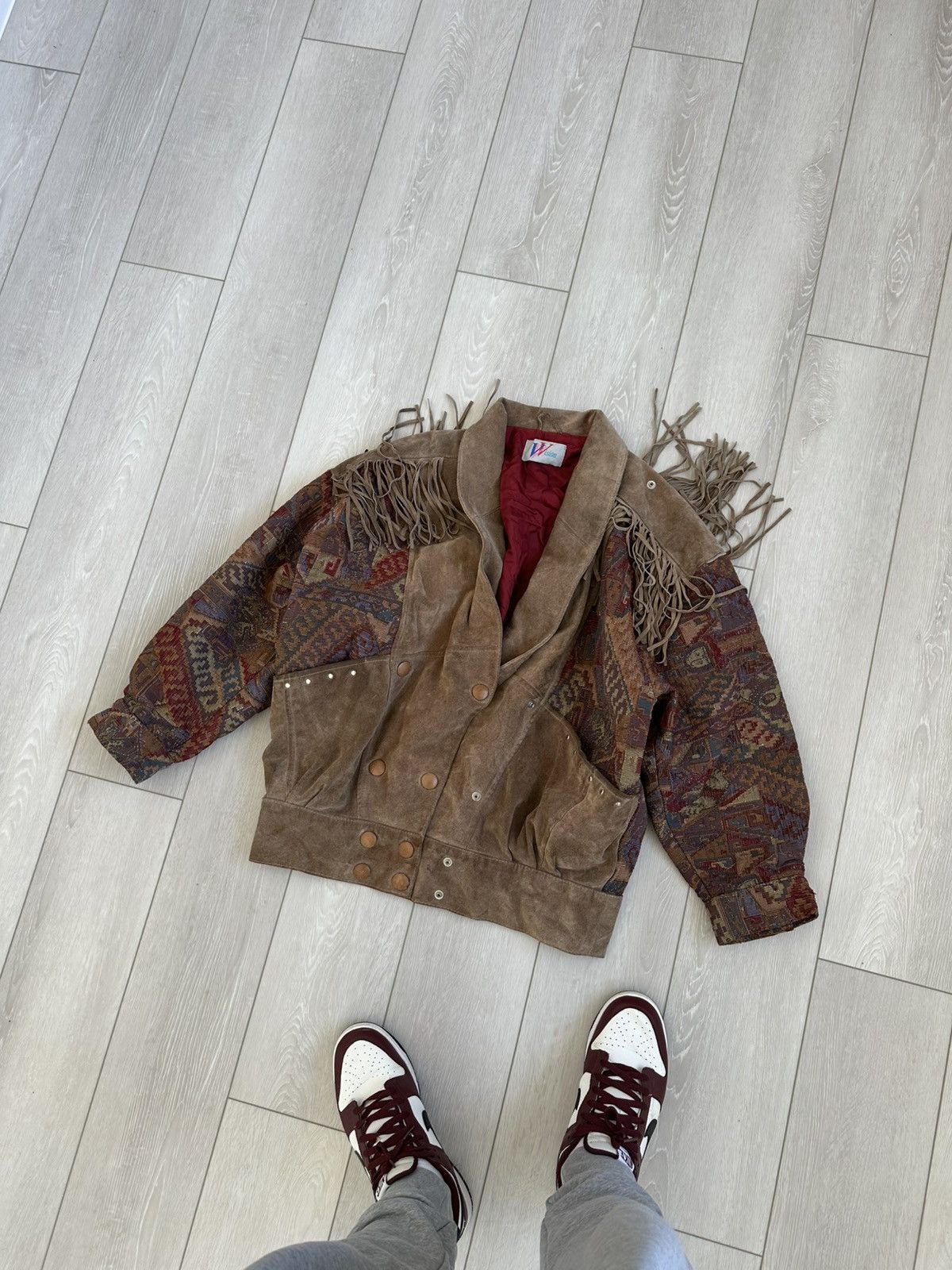 Vintage COWBOY RARE LEATHER JACKET 70-80 S Size US M / EU 48-50 / 2 - 1 Thumbnail