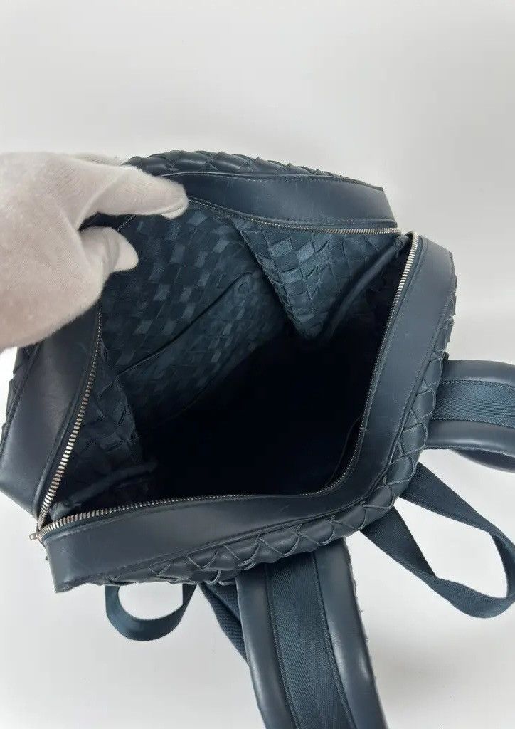 Bottega Veneta Bottega Veneta Intrecciato Leather Backpack Size ONE SIZE - 8 Thumbnail
