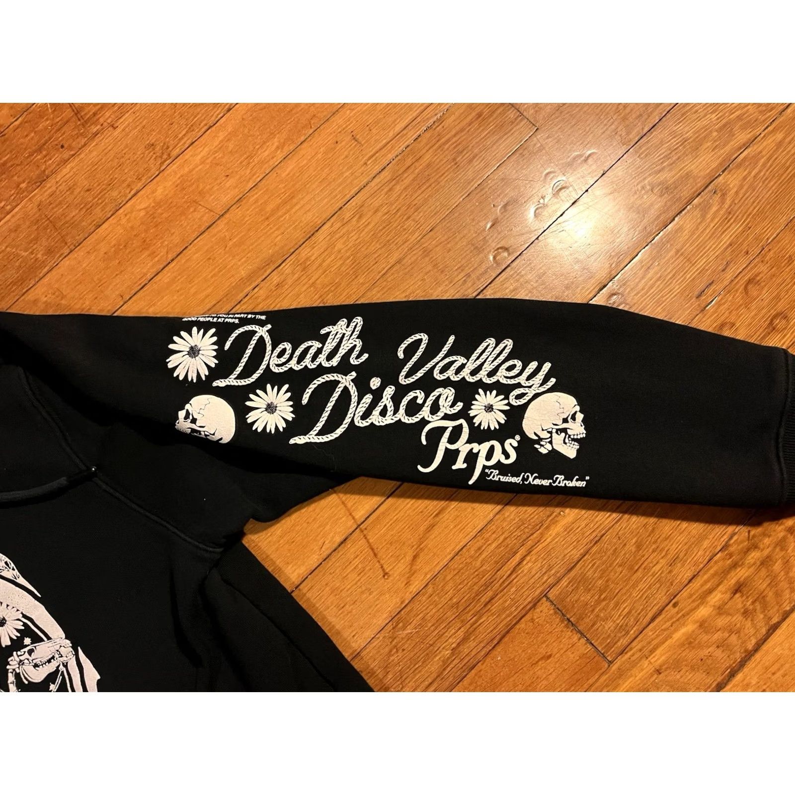 Prps PRPS Death Valley Disco Hoodie Men’s S Black Size US S / EU 44-46 / 1 - 3 Thumbnail