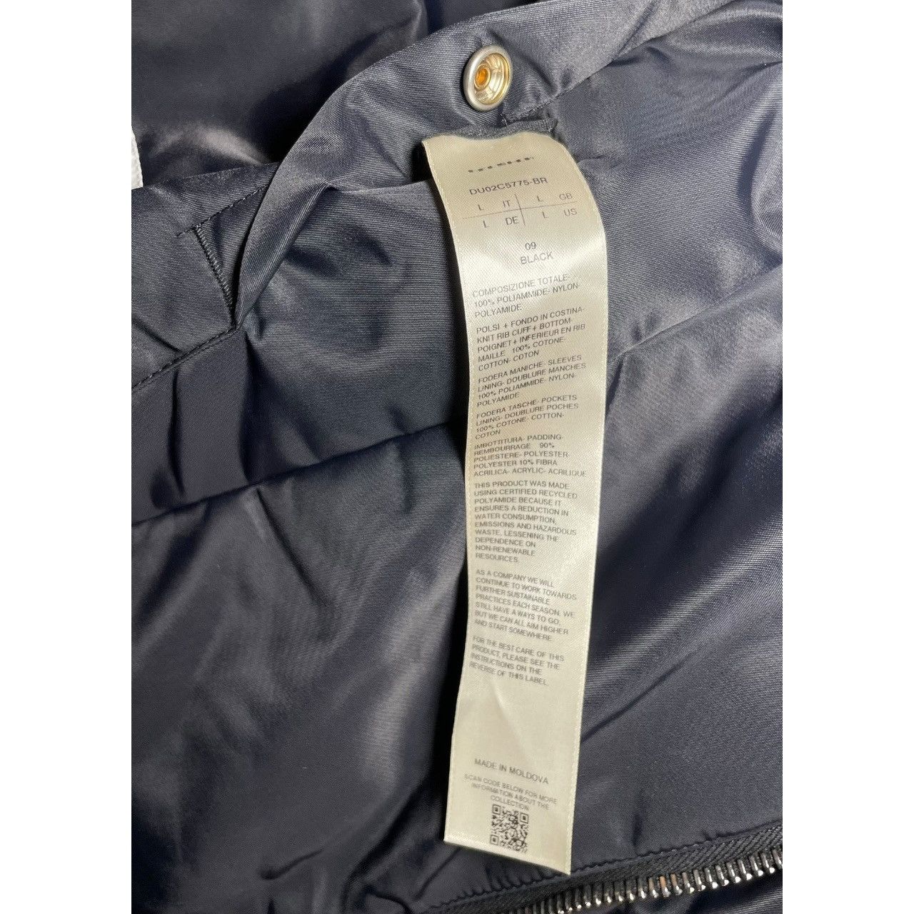 Rick Owens Rick Owens DRKSHDW Black Doll Asymmetrical Jacket Sz L Size US L / EU 52-54 / 3 - 8 Thumbnail