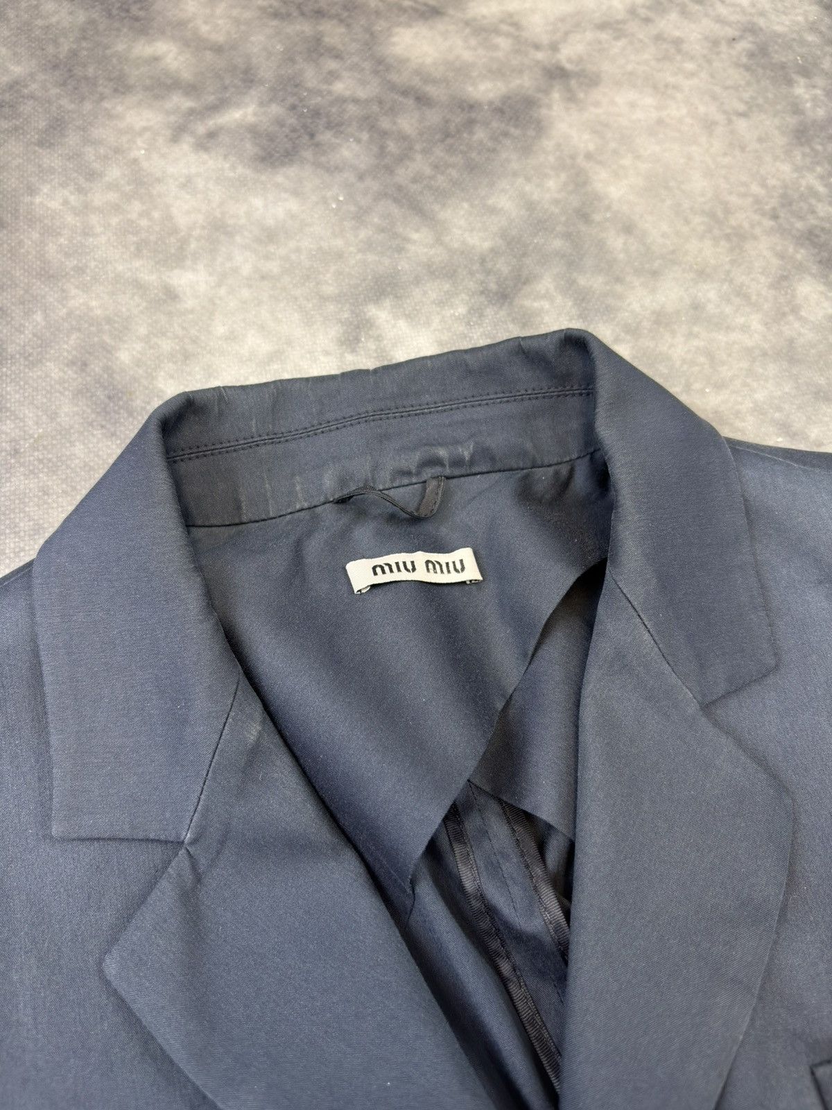 Designer × Japanese Brand × Miu Miu Miu Miu Blazer Jacket Designer Japanese Avantgarde Archive Size L / US 10 / IT 46 - 4 Thumbnail