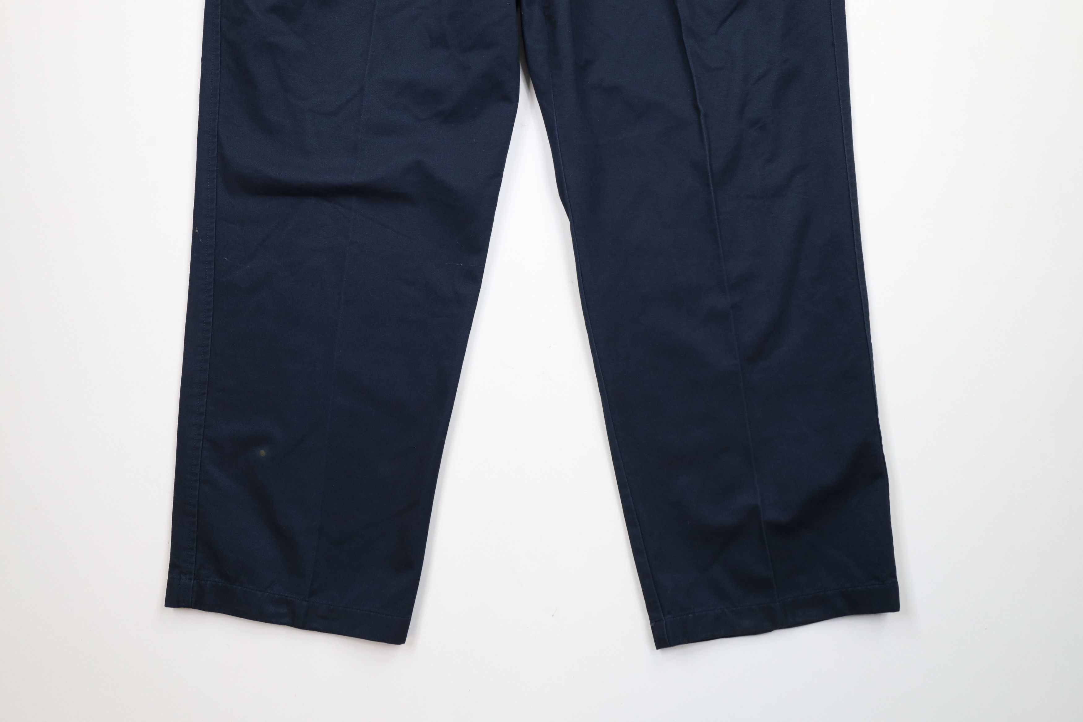 Duluth Trading Company × Valentino Duluth Trading Co Middle Management Chino Pants Navy Blue Size US 38 / EU 54 - 4 Thumbnail