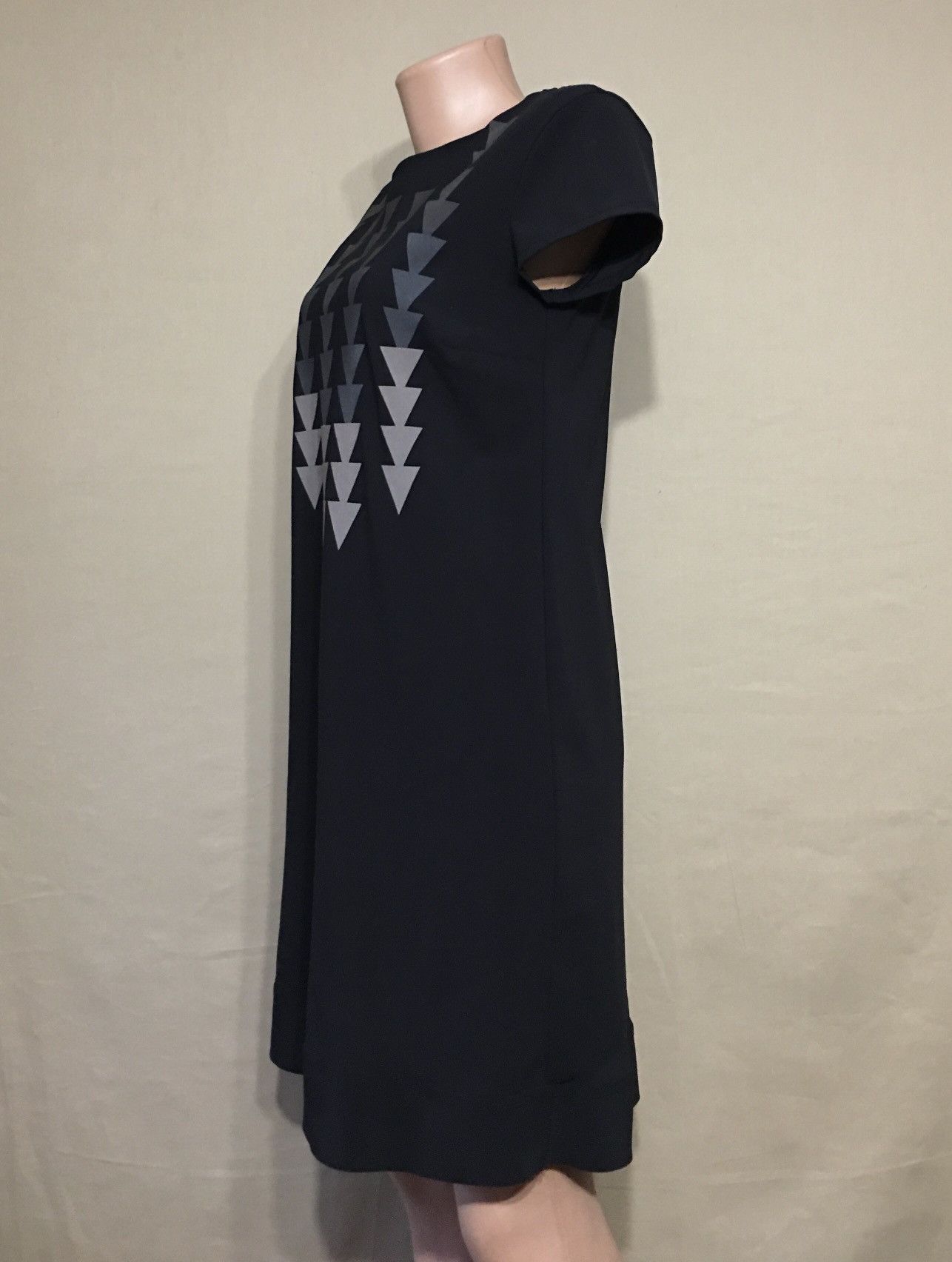 Marithe + Francois Girbaud Marithe Francois Girbaud Black Sign Design Dress IT42 US5 Size M / US 6-8 / IT 42-44 - 4 Thumbnail