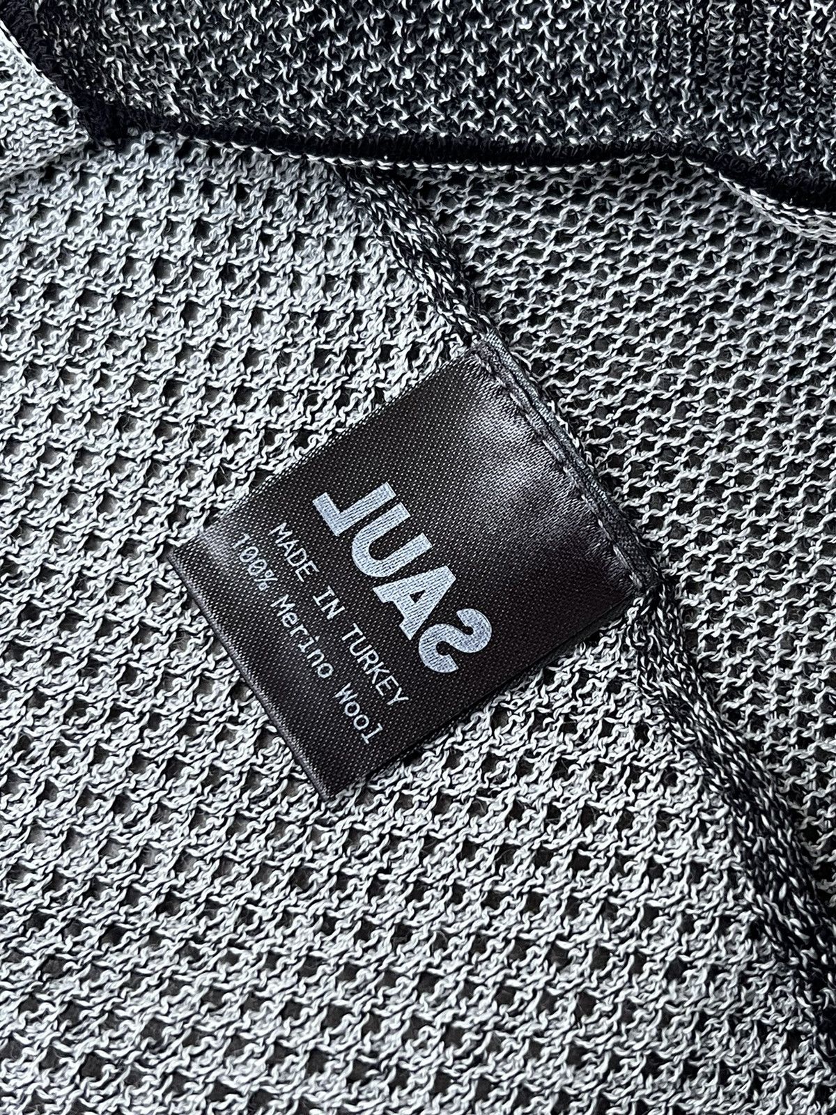 Saul Nash !DS! SS23 Saul Nash High Neck Compression Grey Wool Jumper Size US L / EU 52-54 / 3 - 21 Thumbnail
