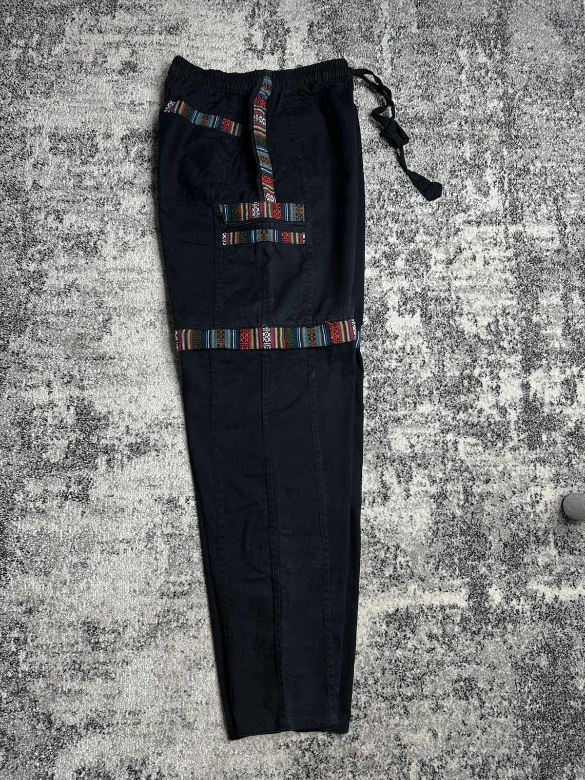 Vintage Vintage StreetWear Japan Style 2 in 1 Pants Shorts Y2k Rare Size US 33 - 6 Thumbnail