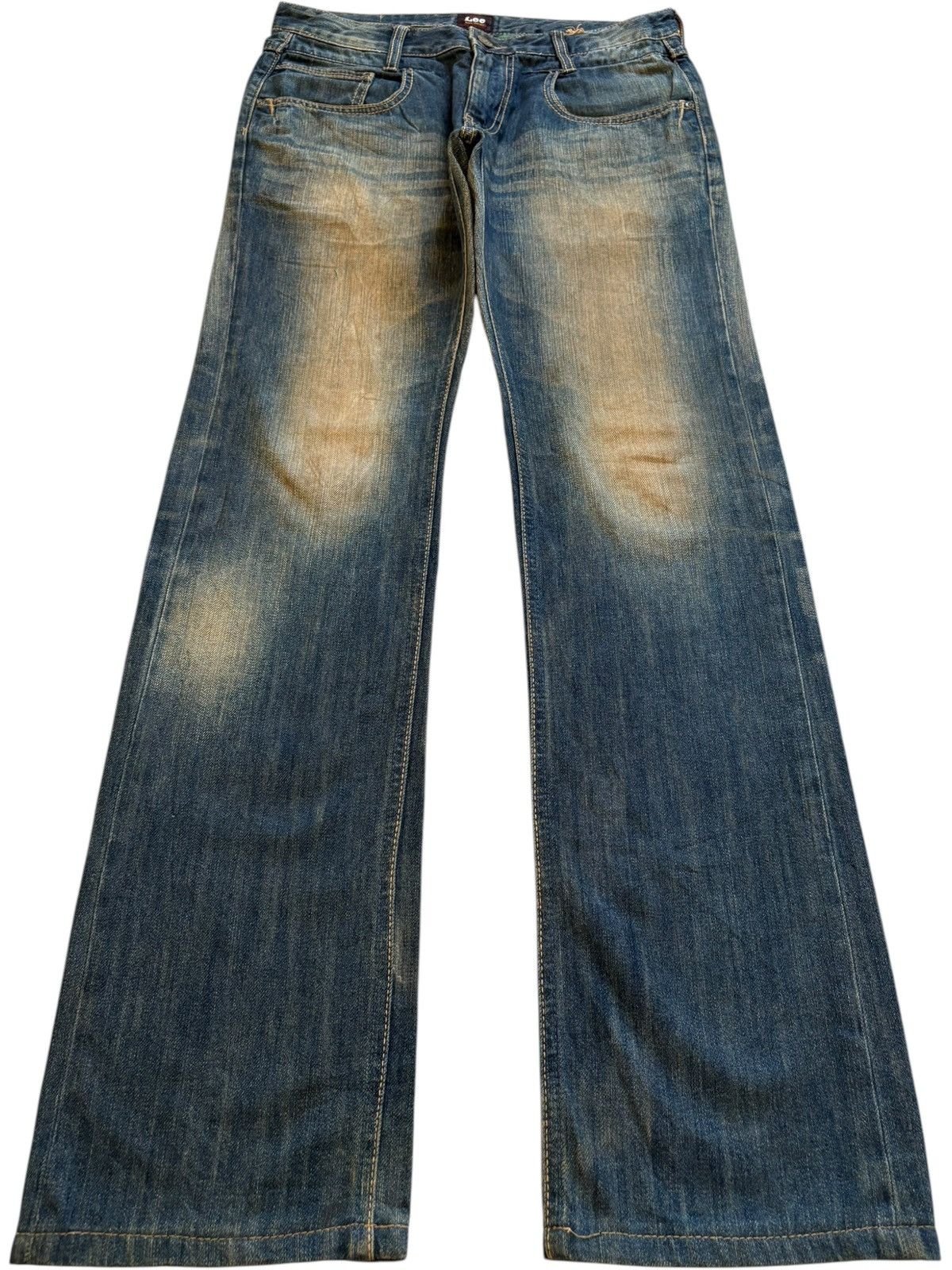 Lee Vintage 90s Lee Mud Wash Loose Jeans Size US 32 / EU 48 - 1 Thumbnail