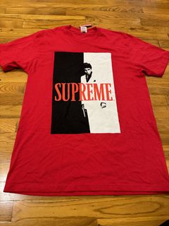Supreme Scarface Split T-Shirt 'Black