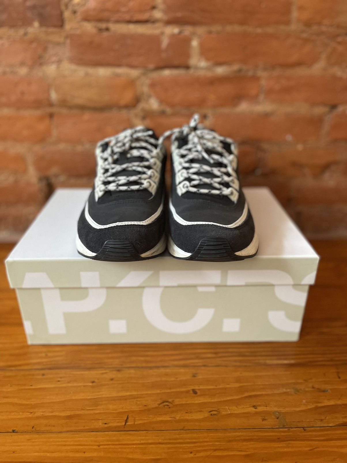A.P.C. A.P.C. Anthracite Jay Sneakers size 46 Size US 13 / EU 46 - 4 Thumbnail