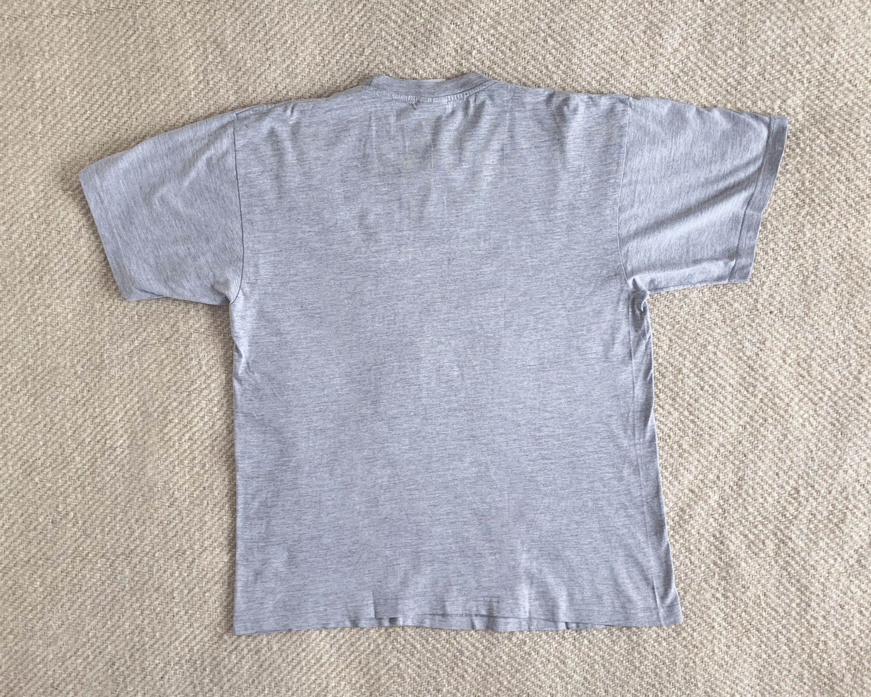 Nike Vintage 90s NIKE AIR T shirt White tag Central Swoosh Tee Size US L / EU 52-54 / 3 - 2 Thumbnail