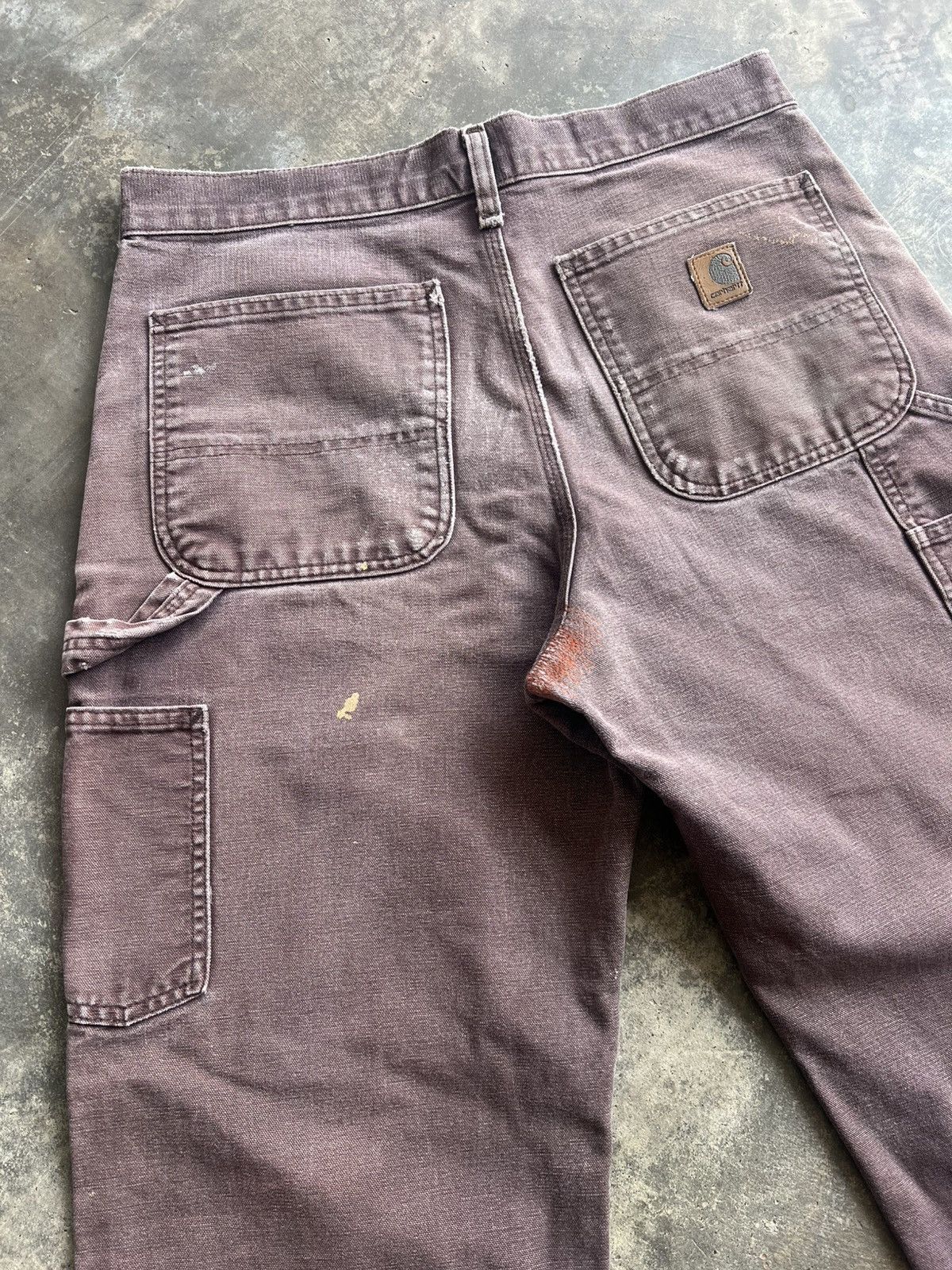 Carhartt Vintage Rare Carhartt B11 DKB Dungaree Carpenter Pants Size US 34 / EU 50 - 12 Thumbnail