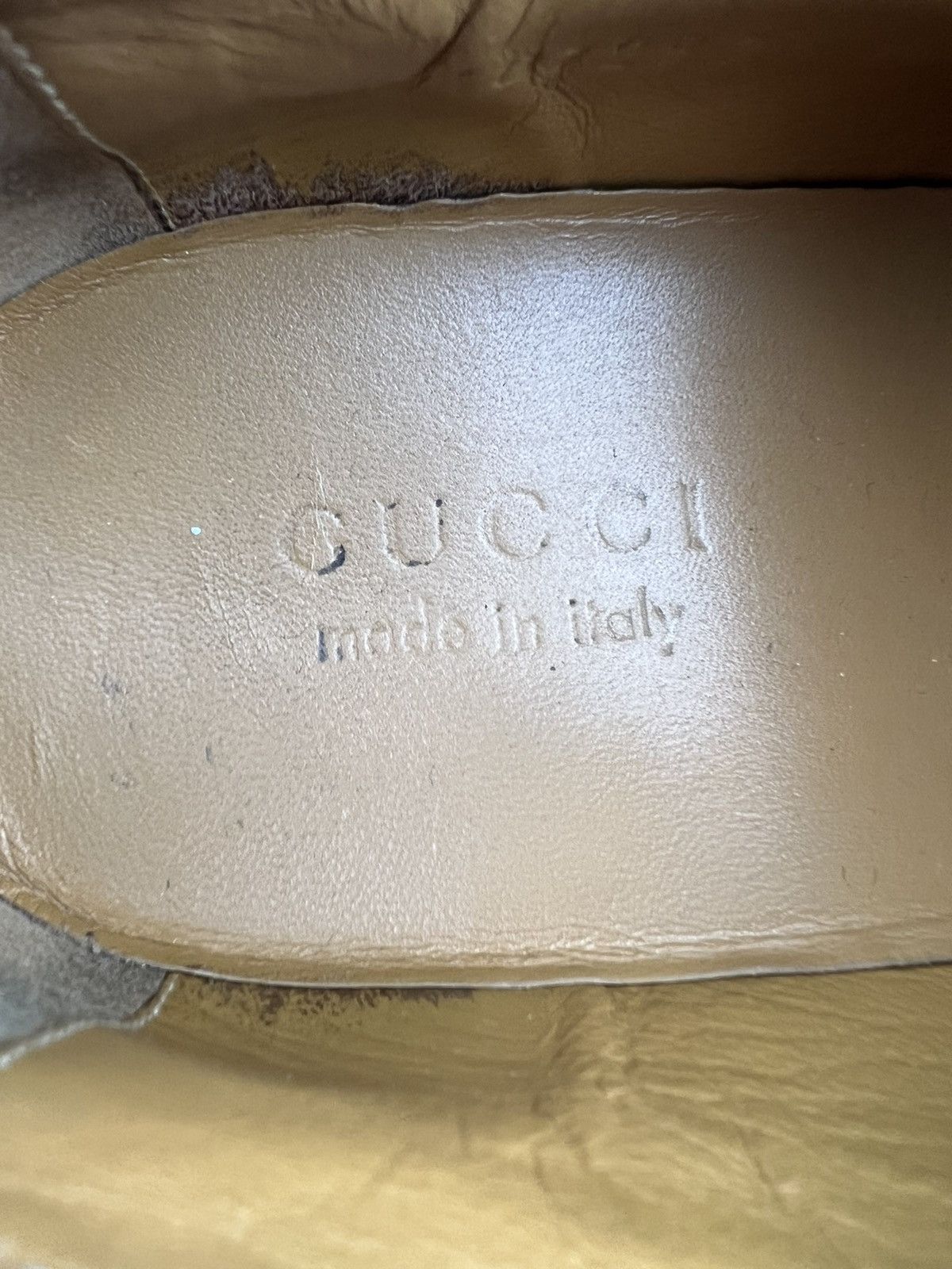 Gucci GUCCI Derby Suede Shoes Lace-up GG Logo Blue Men’s Size US 9.5 / EU 42-43 - 16 Thumbnail