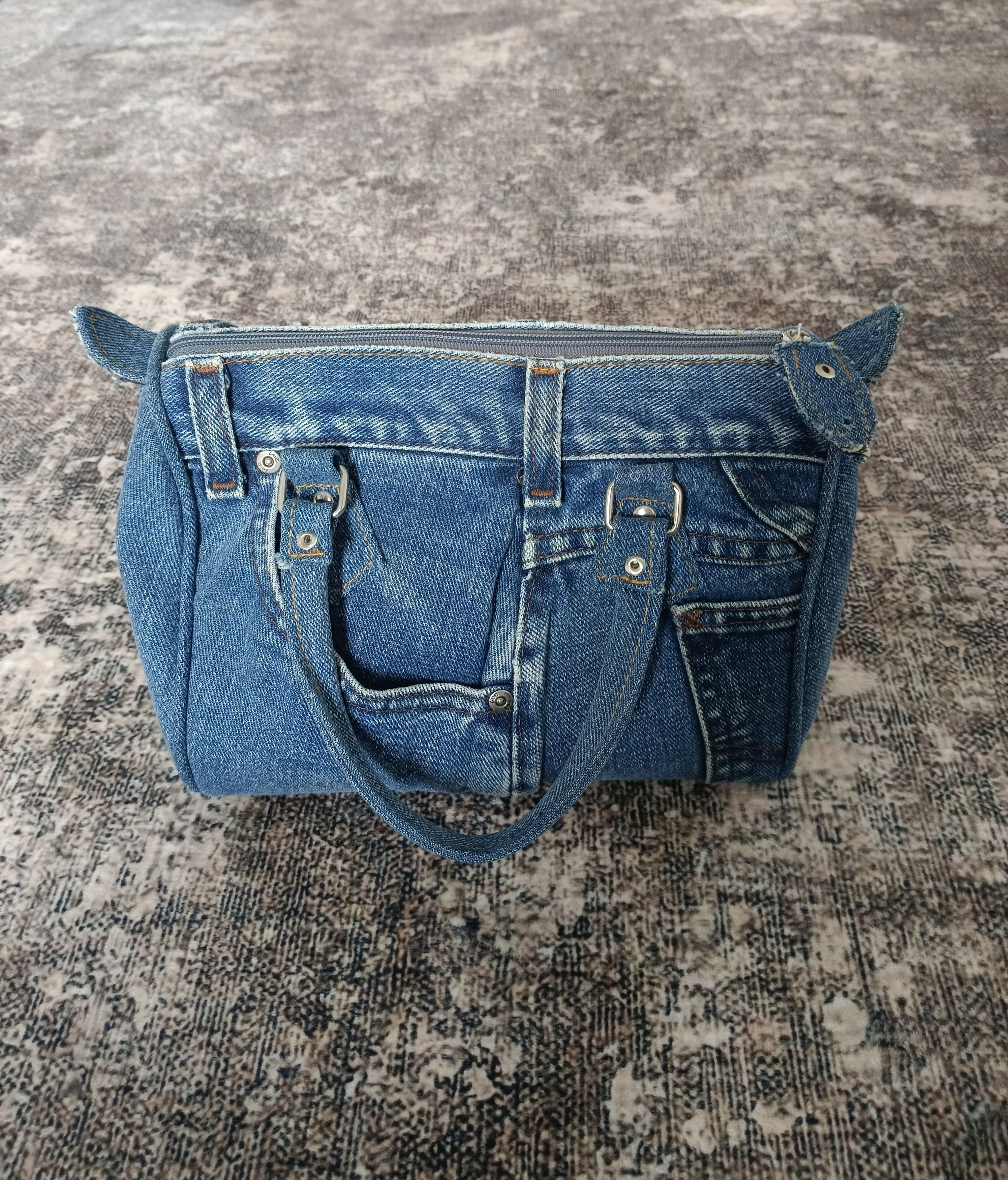 Lee VINTAGE LEE DENIM HANDMADE HANDBAG Size ONE SIZE - 2 Thumbnail