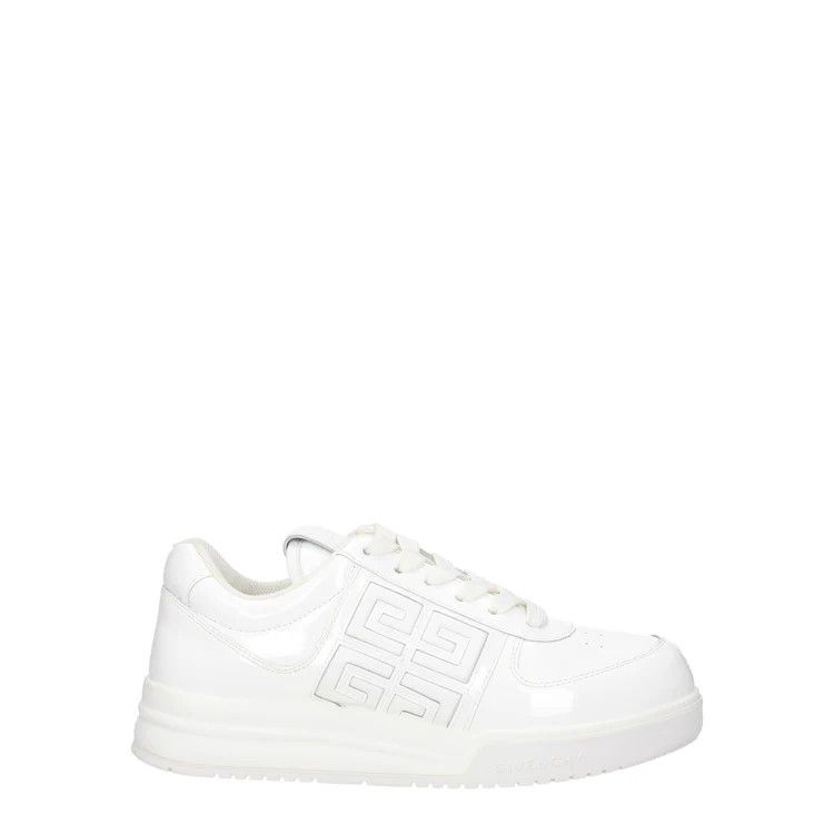 Givenchy ob1o1e1124 Patent Leather Sneakers in White Size US 6.5 / IT 36.5 - 1 Thumbnail