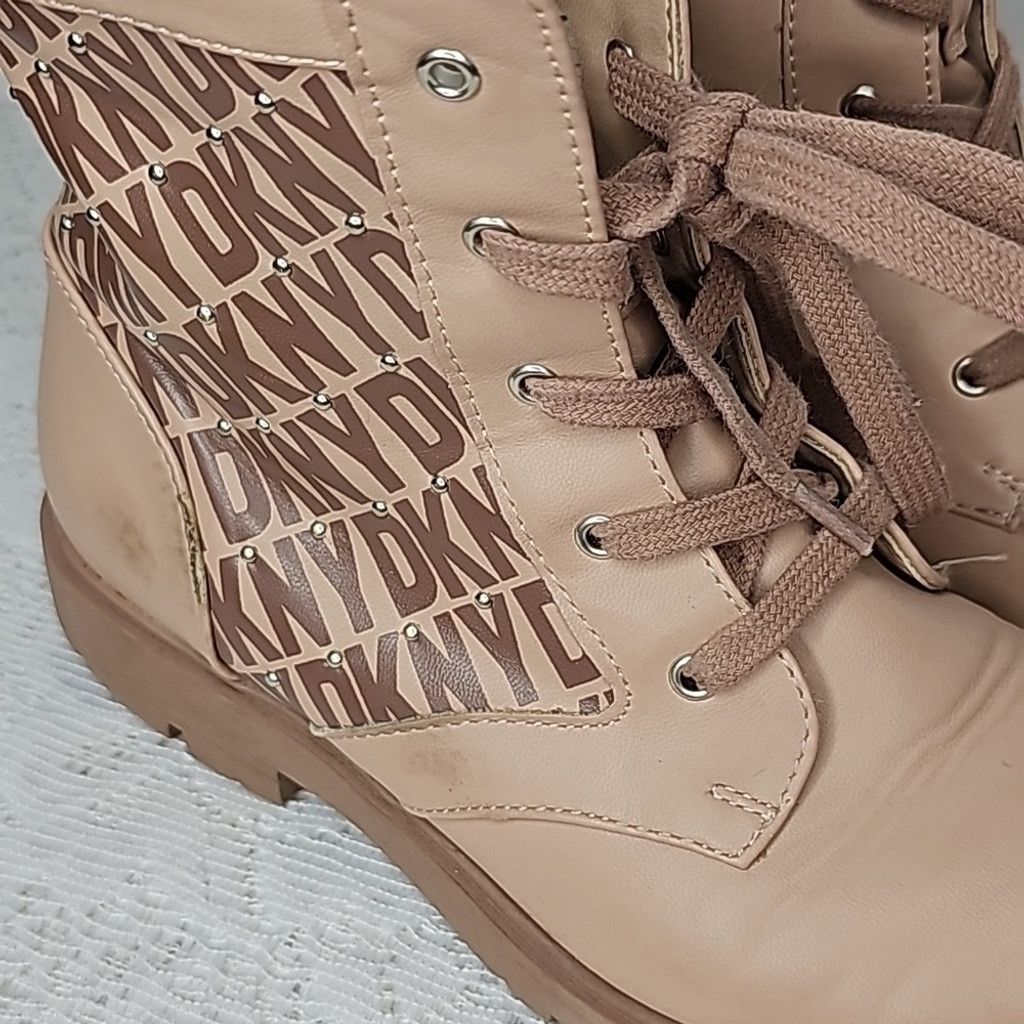 DKNY DKNY Stassi Milly original logo zip up ankle boots sz 5.5 Size US 5.5 / IT 35.5 - 3 Thumbnail