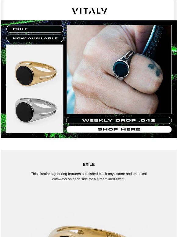 Vitaly Design Vitaly Exile Ring (Size 7) Size ONE SIZE - 3 Thumbnail
