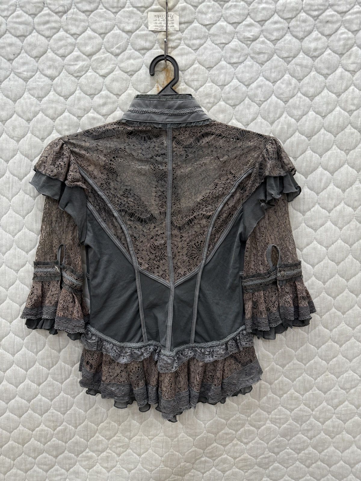 14th Addiction 🔥🔥🔥ARCHIVE ROZEN KAVALIER GOTHIC ZIP UP BLOUSE Size S / US 4 / IT 40 - 4 Thumbnail
