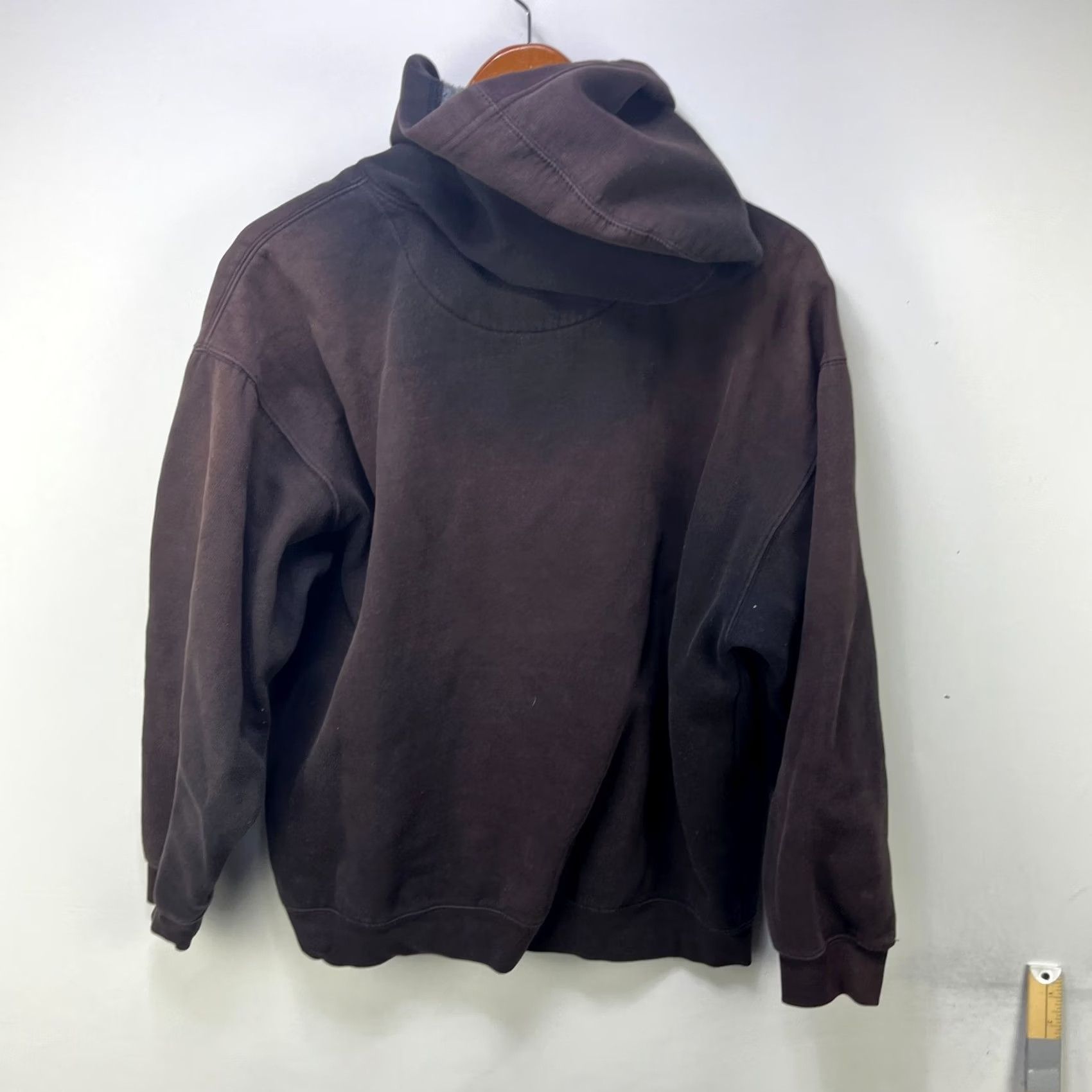 Polo Ralph Lauren VINTAGE Polo Ralph Lauren Chaps Sun Faded Zip Up Hoodie Large Black 90s Mens Sweatshirt Pullover Size US L / EU 52-54 / 3 - 7 Thumbnail