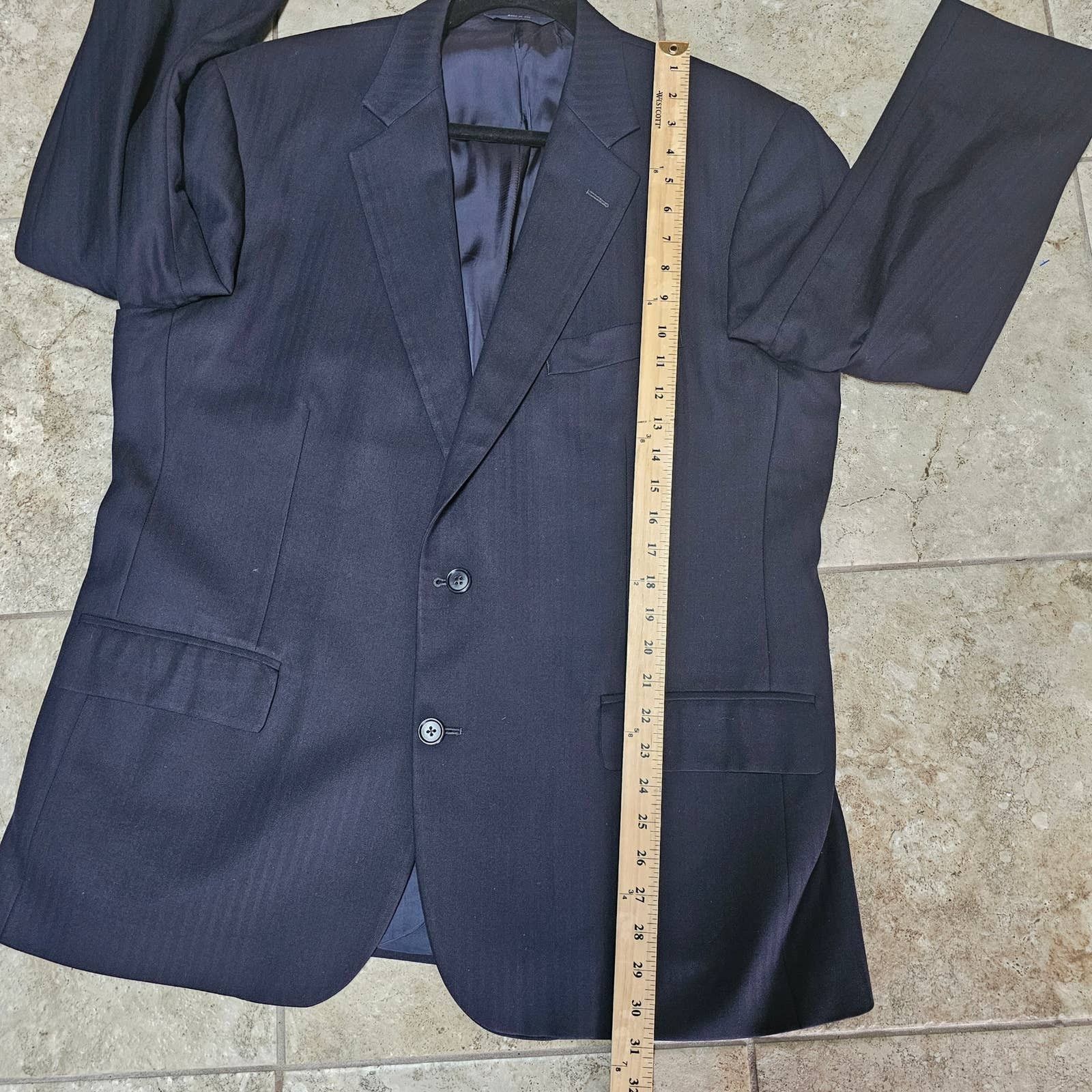 Brooks Brothers Brooks Brothers 1818 Madison Wool Saxxon Jacket sz 44R 39W Size 44R - 10 Thumbnail