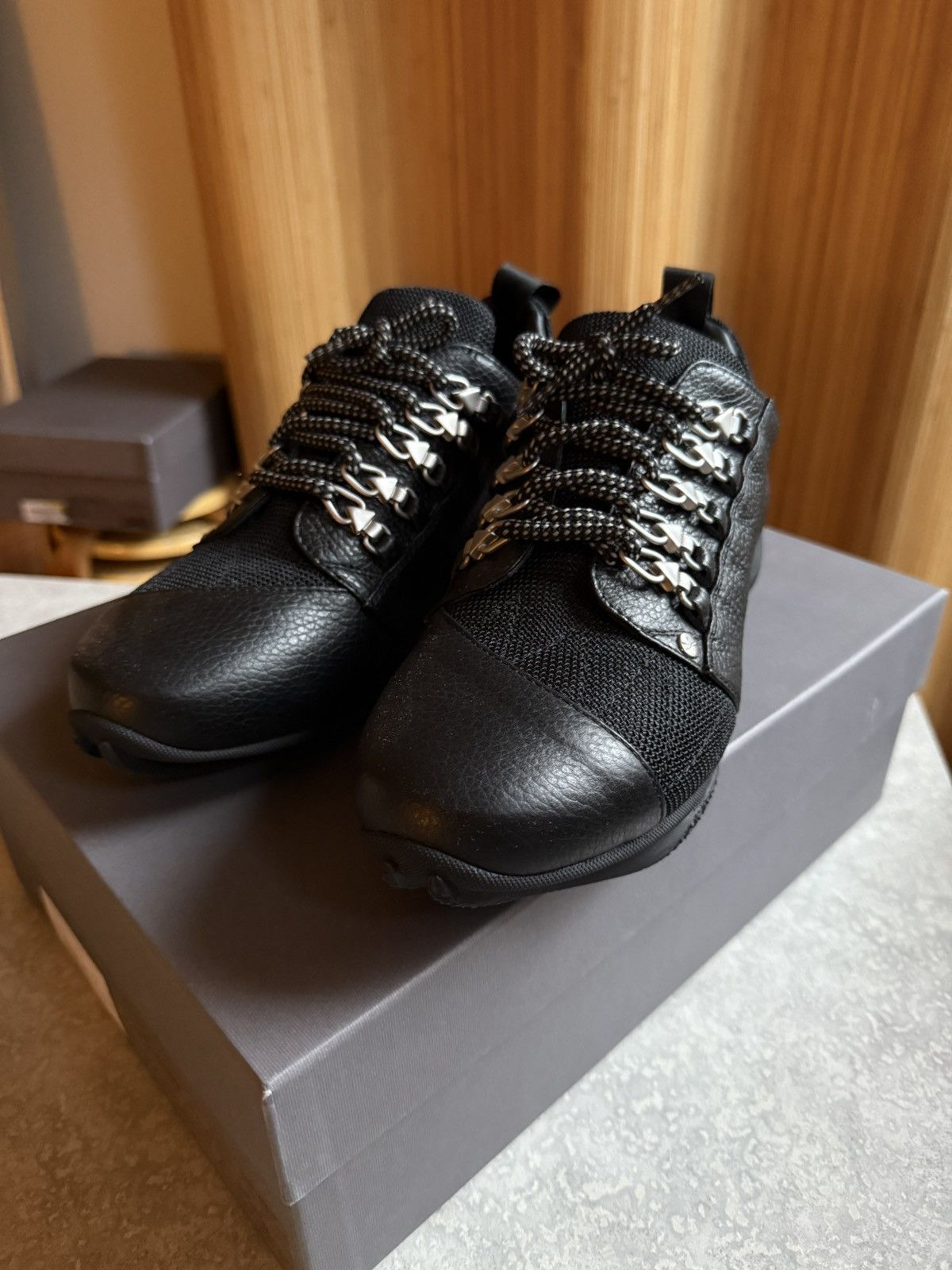 Kiko Kostadinov Chalice Lace Up Black | Grailed