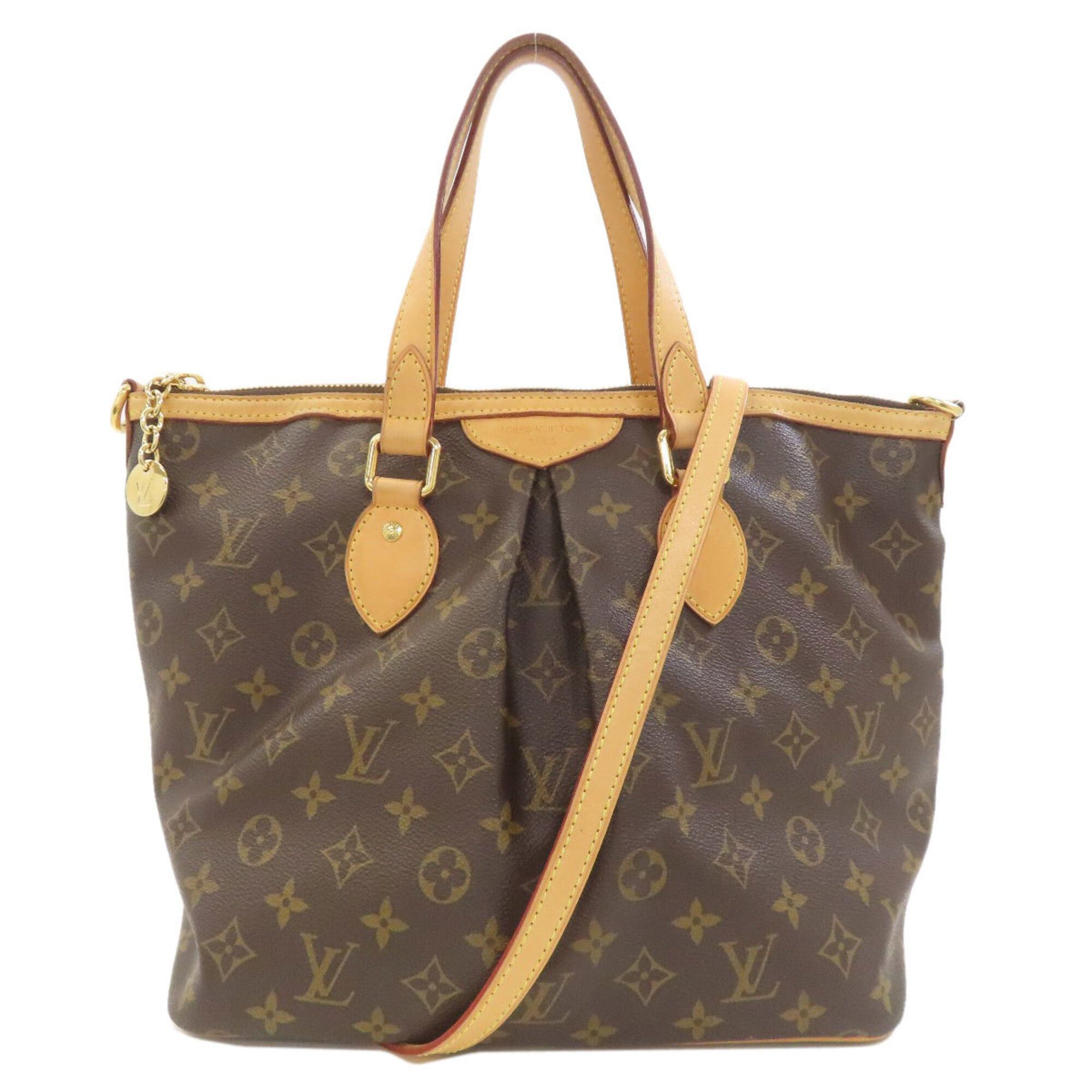 Louis Vuitton Louis Vuitton M40145 Palermo PM Tote Bag, Monogram Canvas, Women's LOUIS VUITTON Size ONE SIZE - 1 Thumbnail