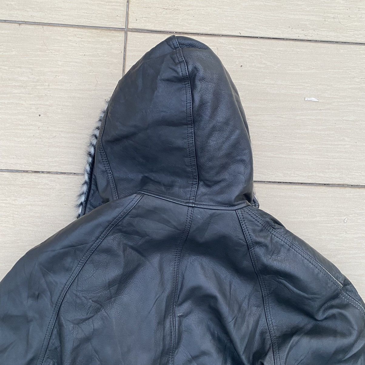 Valentino × Vintage valentino uomo vintage leather jacket Size US L / EU 52-54 / 3 - 12 Thumbnail