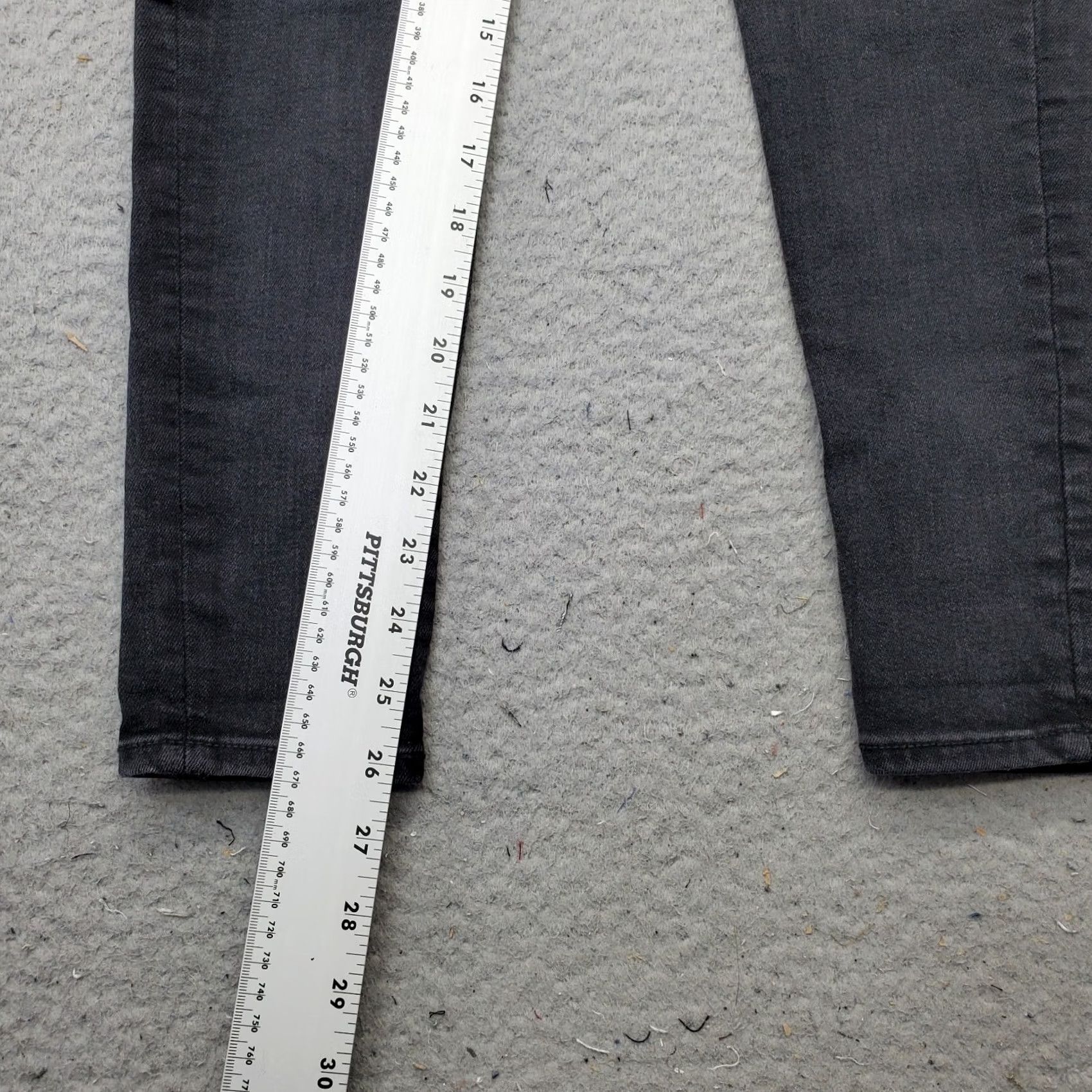 American Eagle Outfitters American Eagle Outfitters Jeans Womens Size 00 Black Denim Flat Front Skinny Leg Size 24" / US 00 / IT 34 - 4 Thumbnail
