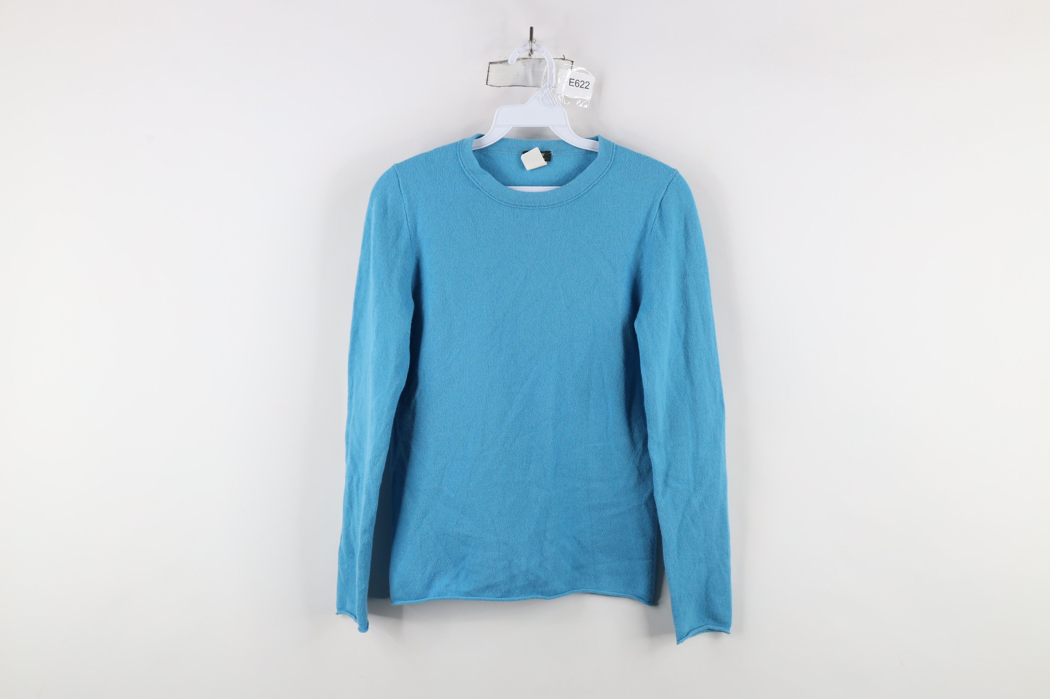J.Crew × Vintage Vintage J Crew Blank Soft Cashmere Marled Knit Sweater Blue Size M / US 6-8 / IT 42-44 - 1 Thumbnail