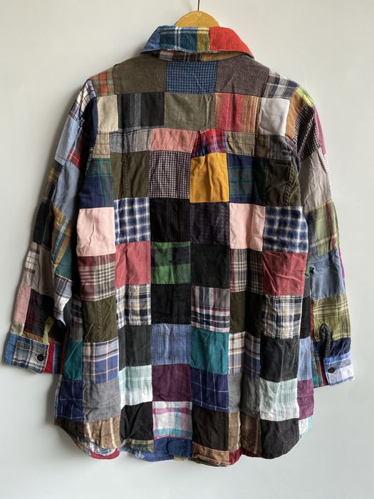 Jean Paul Gaultier Jean Paul Gaultier Patch work Flannel Shirt