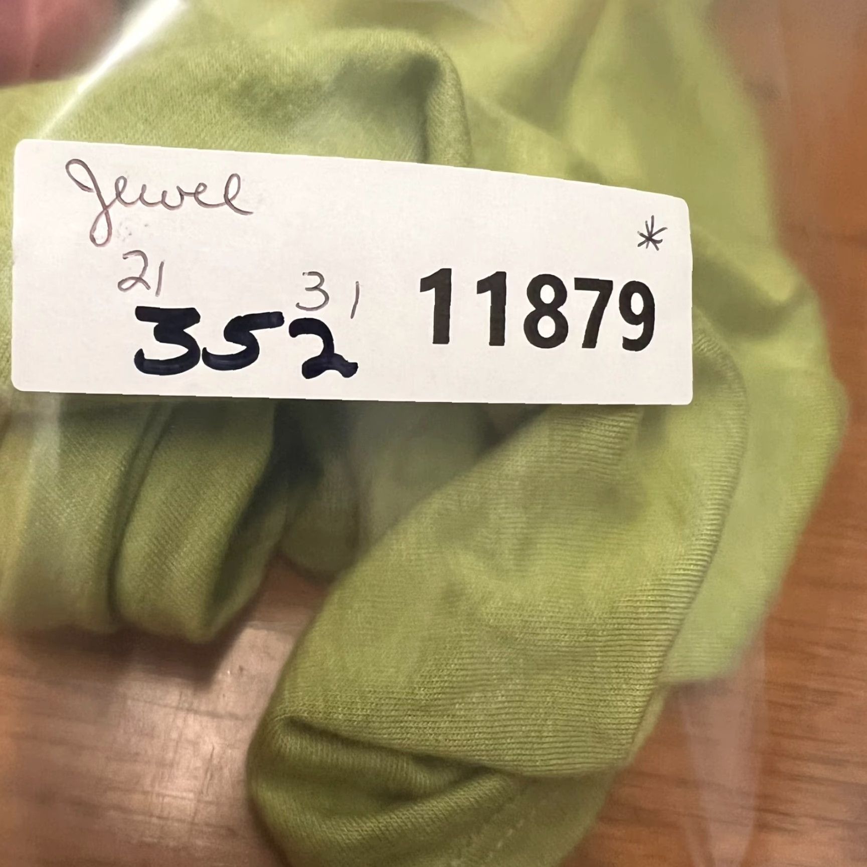 Vintage Jewel T-Shirt Dress Womens L Green Hi-Low Ruffle Boat Neck Knit Cotton Blend Casual Party/Cocktail/Workwear Size L / US 10 / IT 46 - 7 Thumbnail