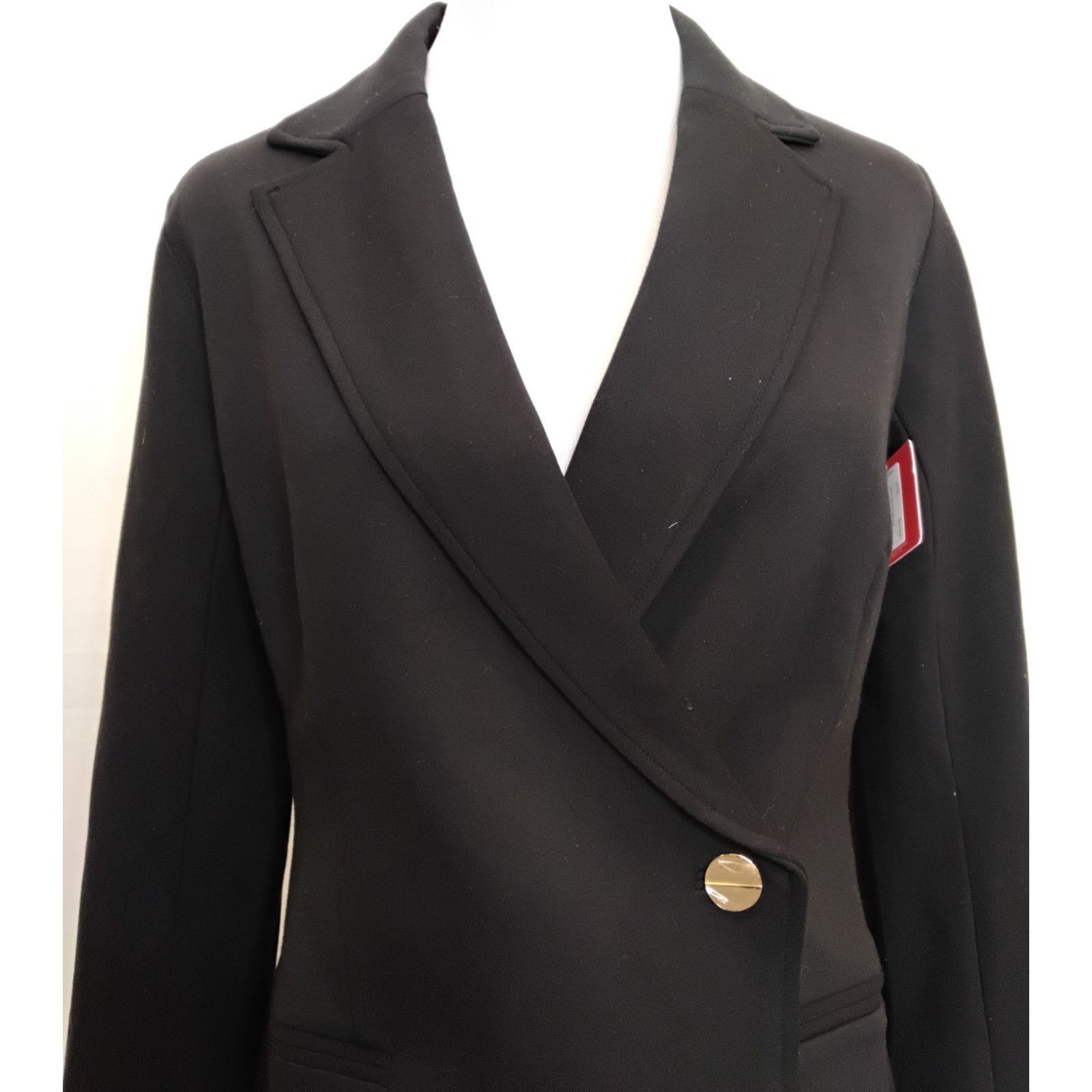 Spanx Spanx Perfect Asym Tailored Blazer Black Women's Small NWT Size S / US 4 / IT 40 - 5 Thumbnail