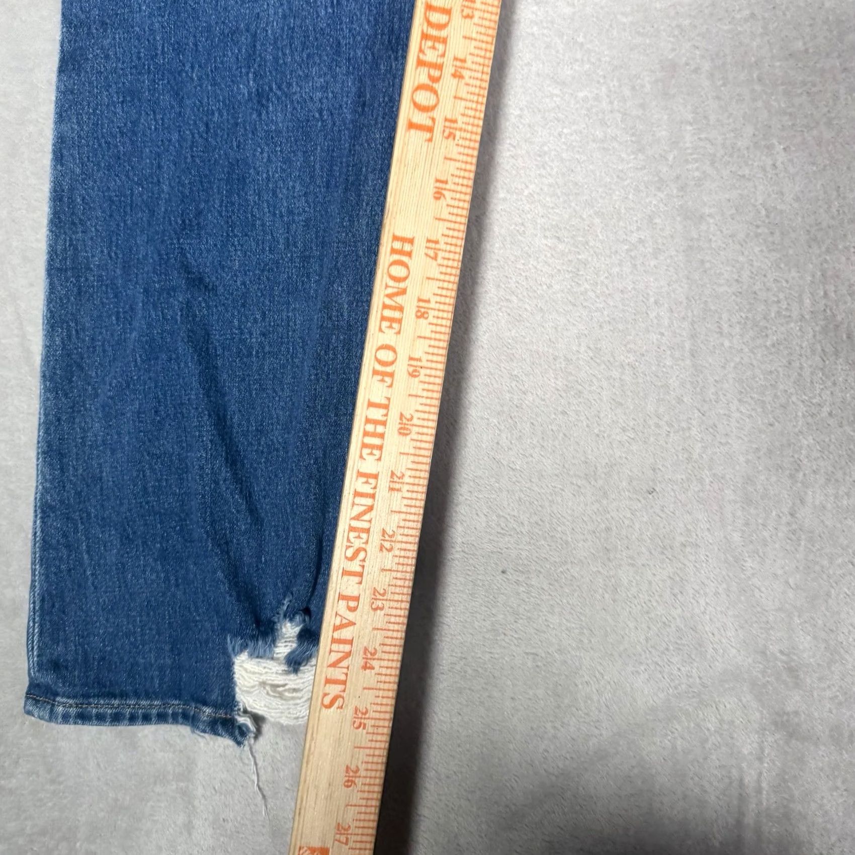 Frame FRAME Jeans Womens 27 Blue Le Crop Mini Boot Mid Rise Bootcut Stretch Denim Shirt? Size 27" / US 4 / IT 40 - 8 Thumbnail