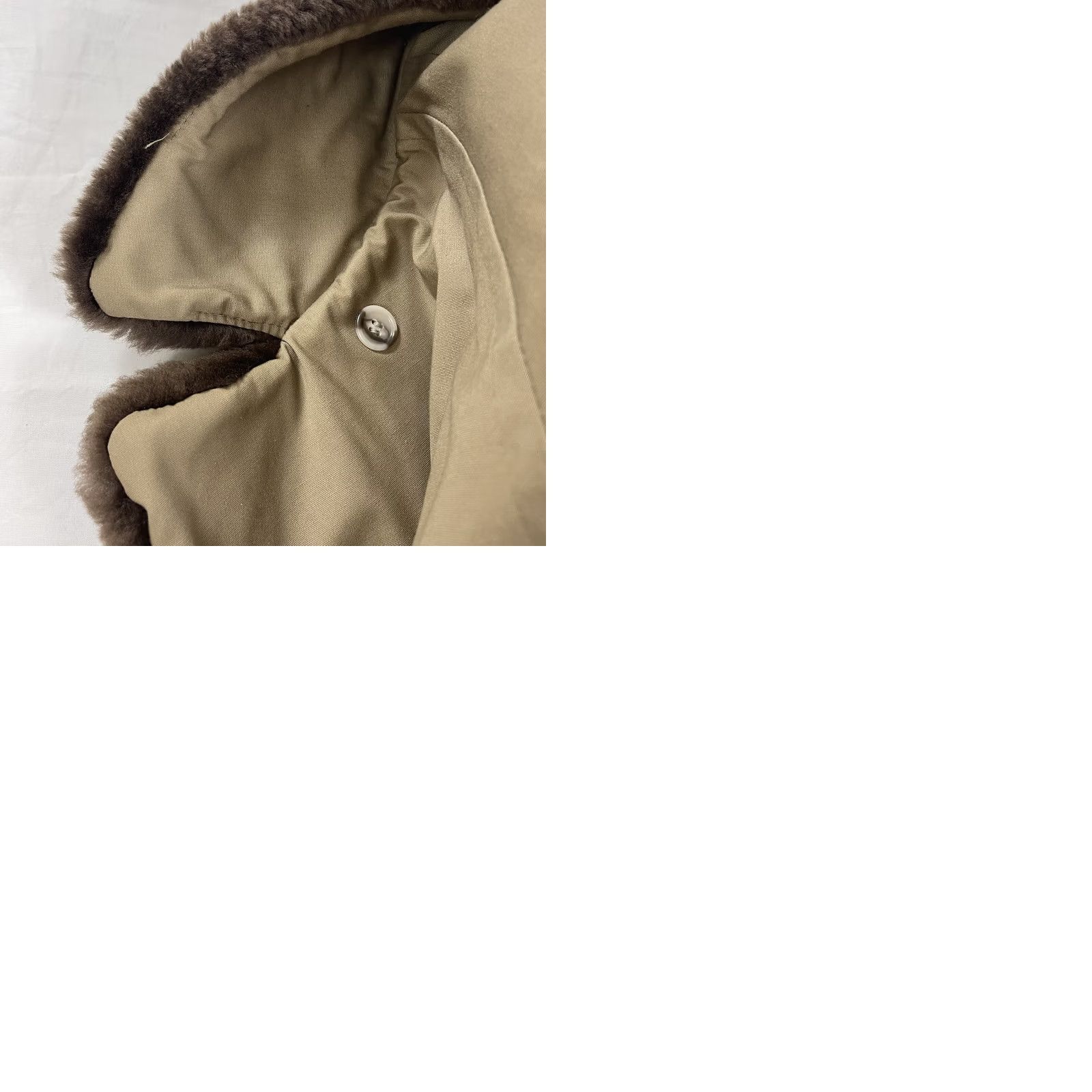 Vintage VINTAGE L.L. Bean Down Mainer Jacket Parka Belted 18 Beige Womens 80s USA Size XXL / US 16-18 / IT 52-54 - 12 Thumbnail