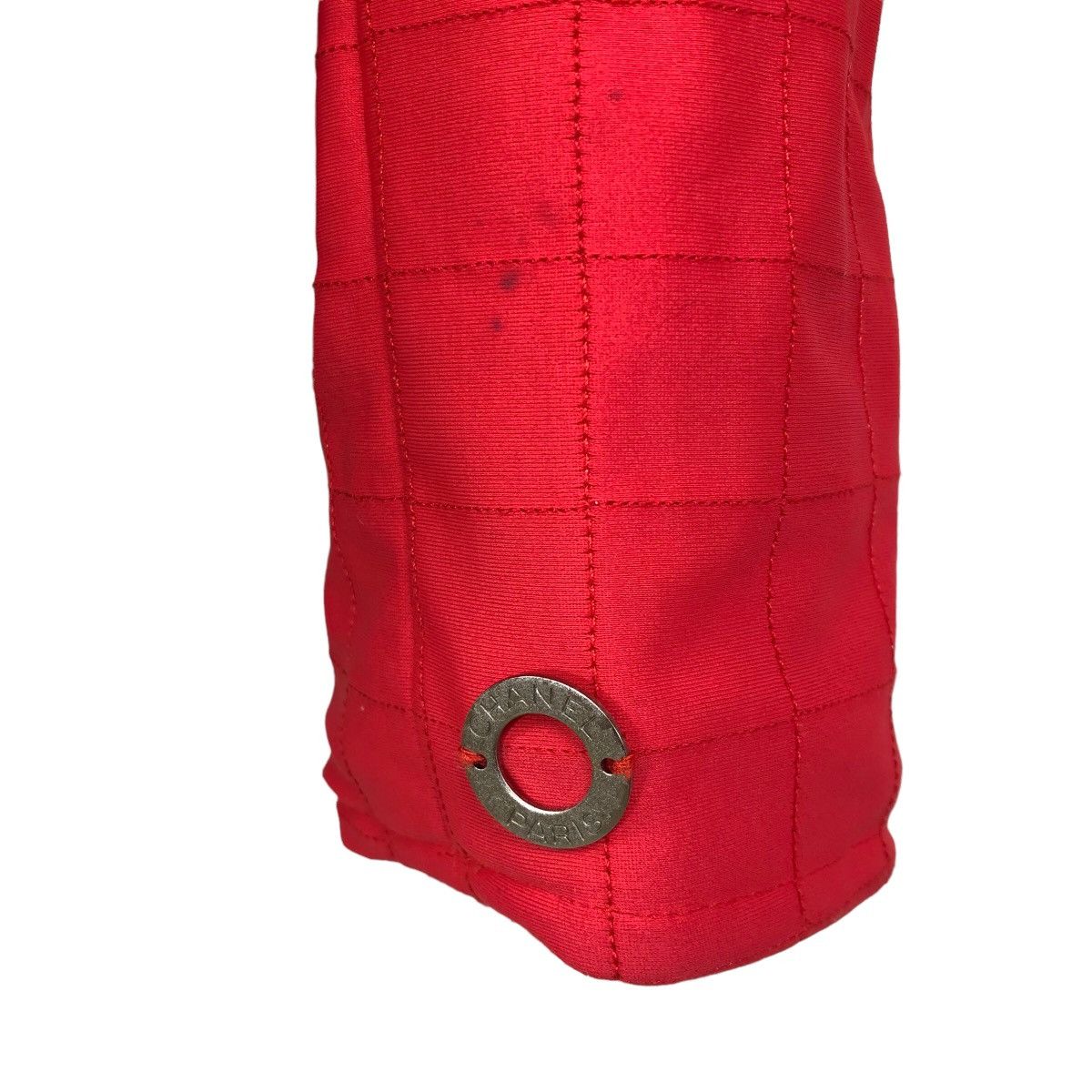 Chanel Chanel Lipstick Red Quilted Nylon Jacket Size S / US 4 / IT 40 - 3 Thumbnail