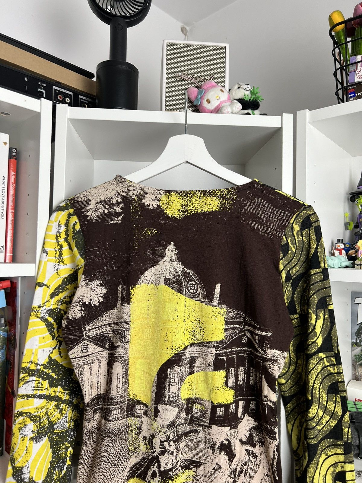 Custo Barcelona × Designer Vintage Y2K Custo Barcelona printed longsleeve M archive 00s Size M / US 6-8 / IT 42-44 - 5 Thumbnail