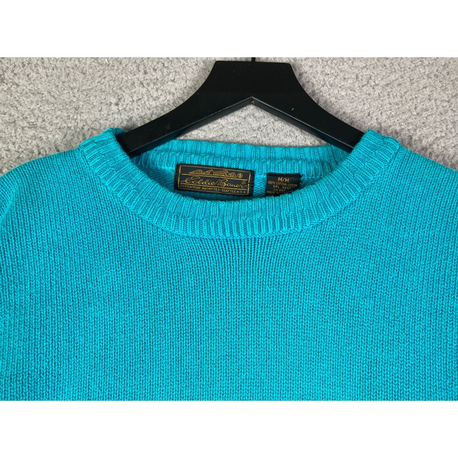 Eddie Bauer Vintage Sweater Eddie Bauer Knit Womens Pullover Garden M Size M / US 6-8 / IT 42-44 - 7 Thumbnail