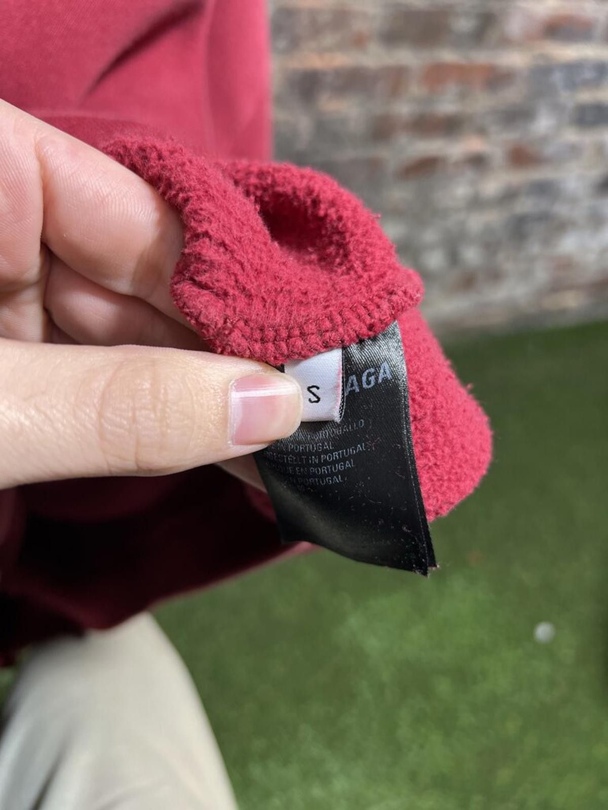 Balenciaga Balenciaga Burgundy Hoodie Sz. L Size ONE SIZE - 4 Thumbnail