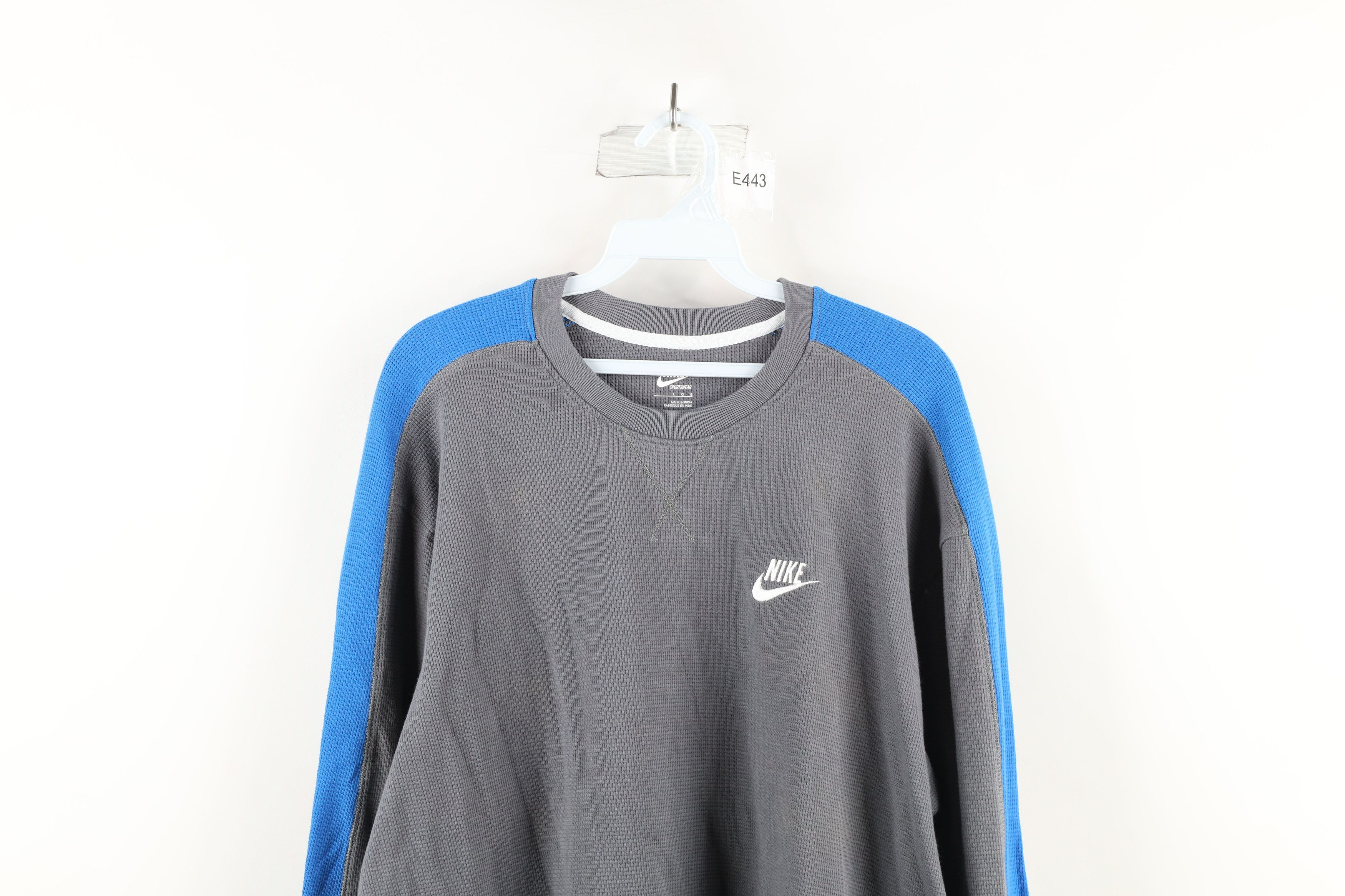 Deadstock Vintage Nike Waffle Knit Long Sleeve T-Shirt