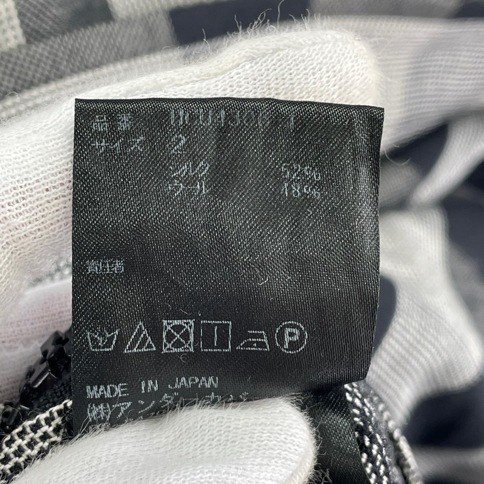 Undercover UNDERCOVER 18ss Check Silk Blend Coat Black / Gray 2 Size US M / EU 48-50 / 2 - 5 Thumbnail